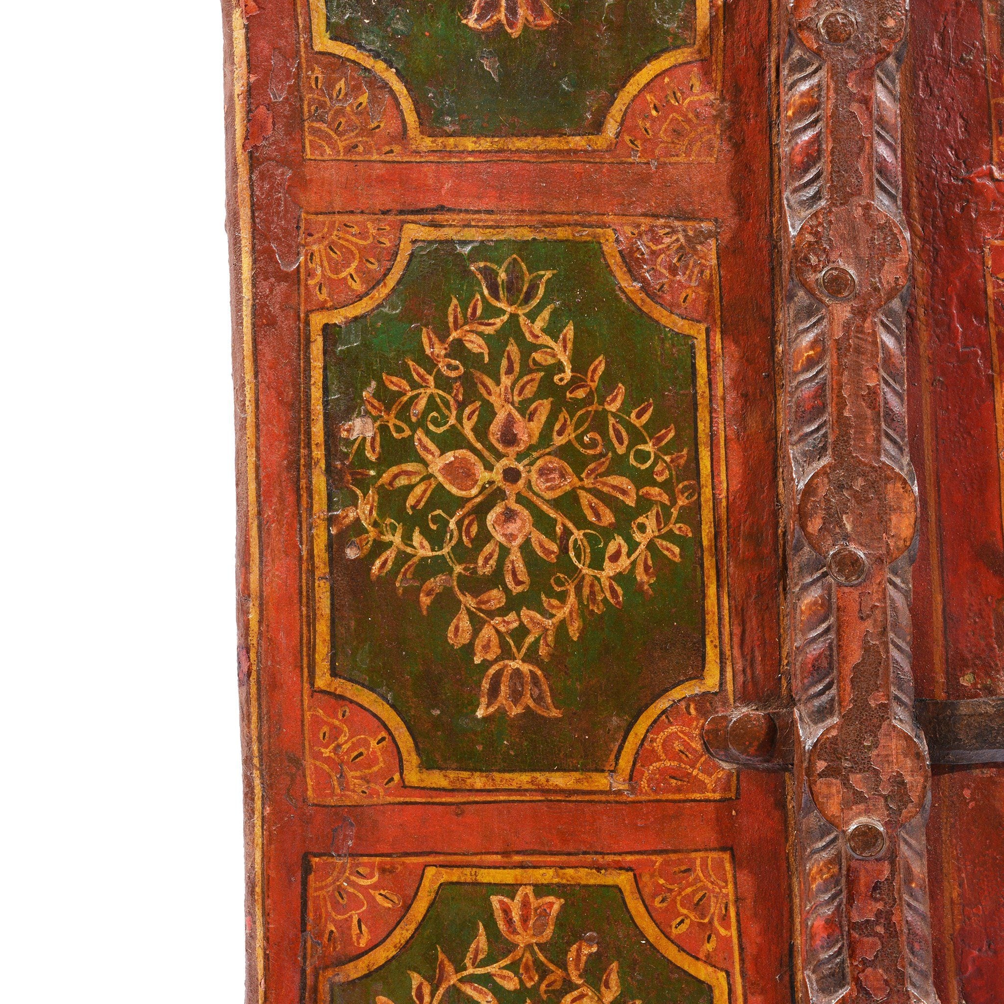 Painted Indian Window From Bikaner - 19thC - Image 2