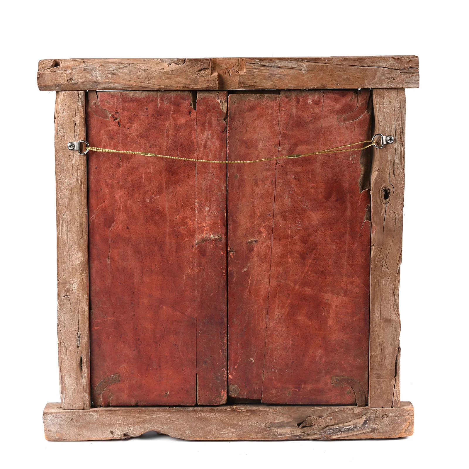 Painted Indian Window Shutter From Bikaner - 18thC - Image 6