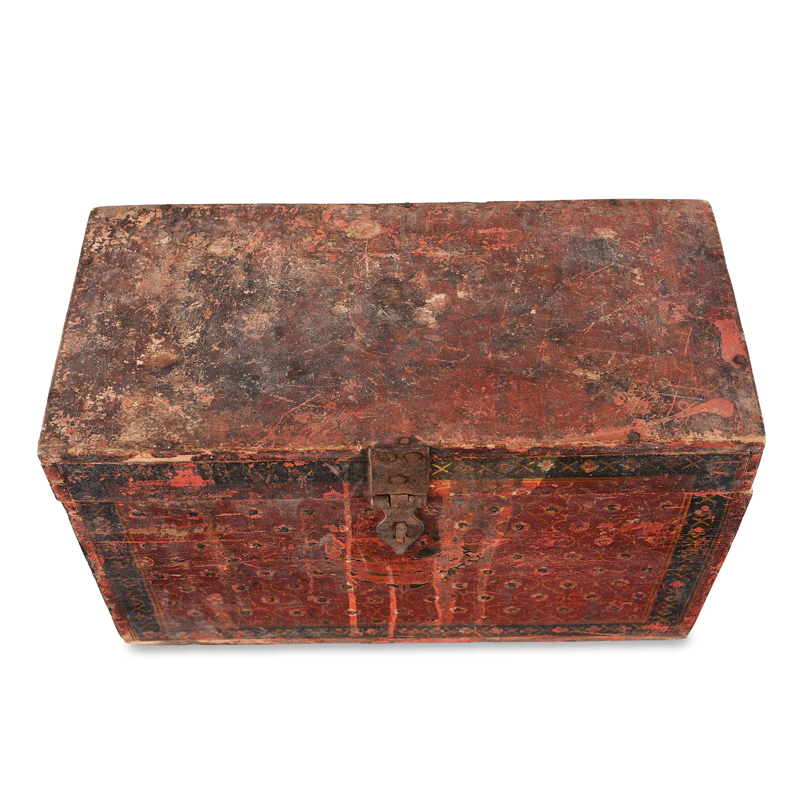 Painted Jain Book Box From Gujarat - 19th Century - Image 4