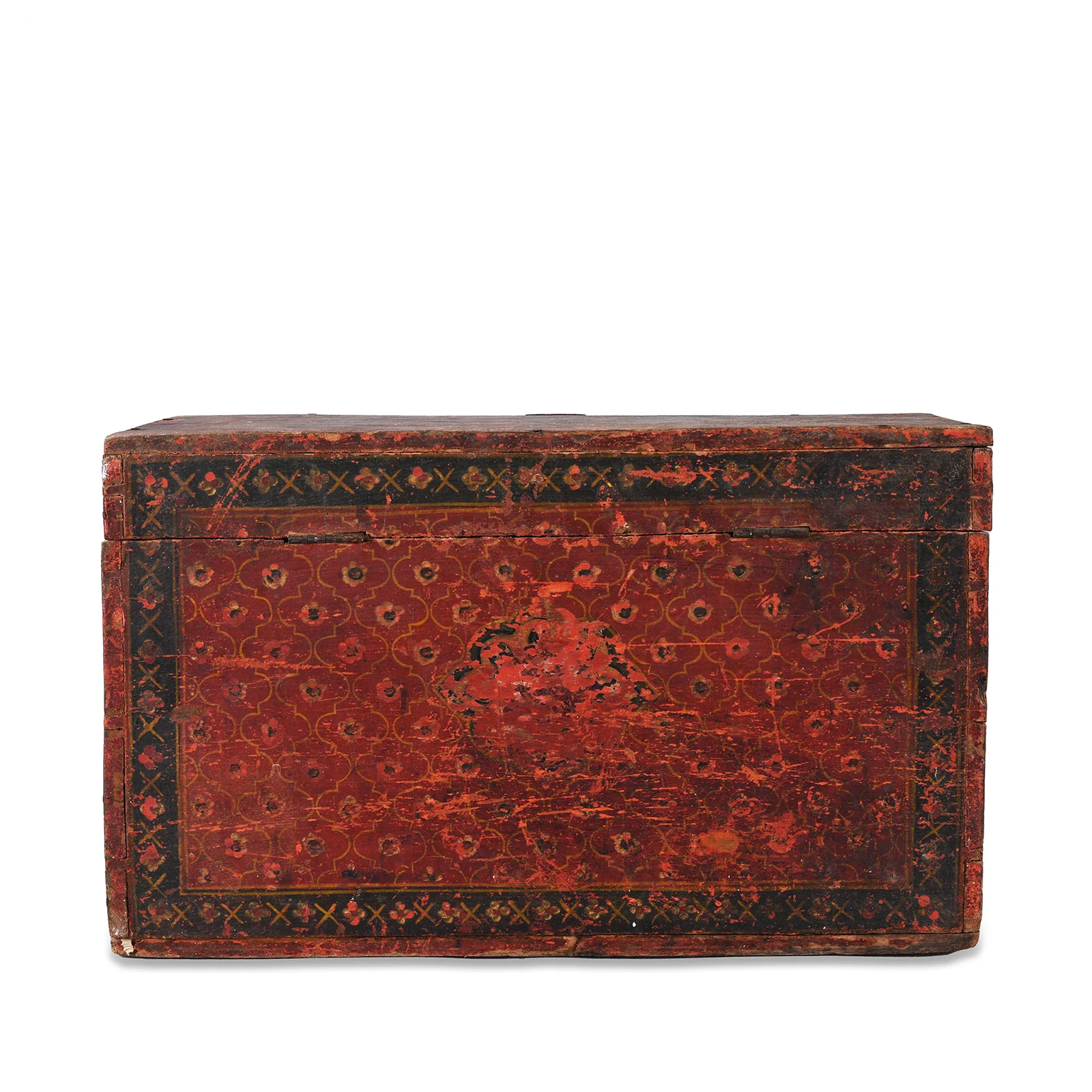 Painted Jain Book Box From Gujarat - 19th Century - Image 7