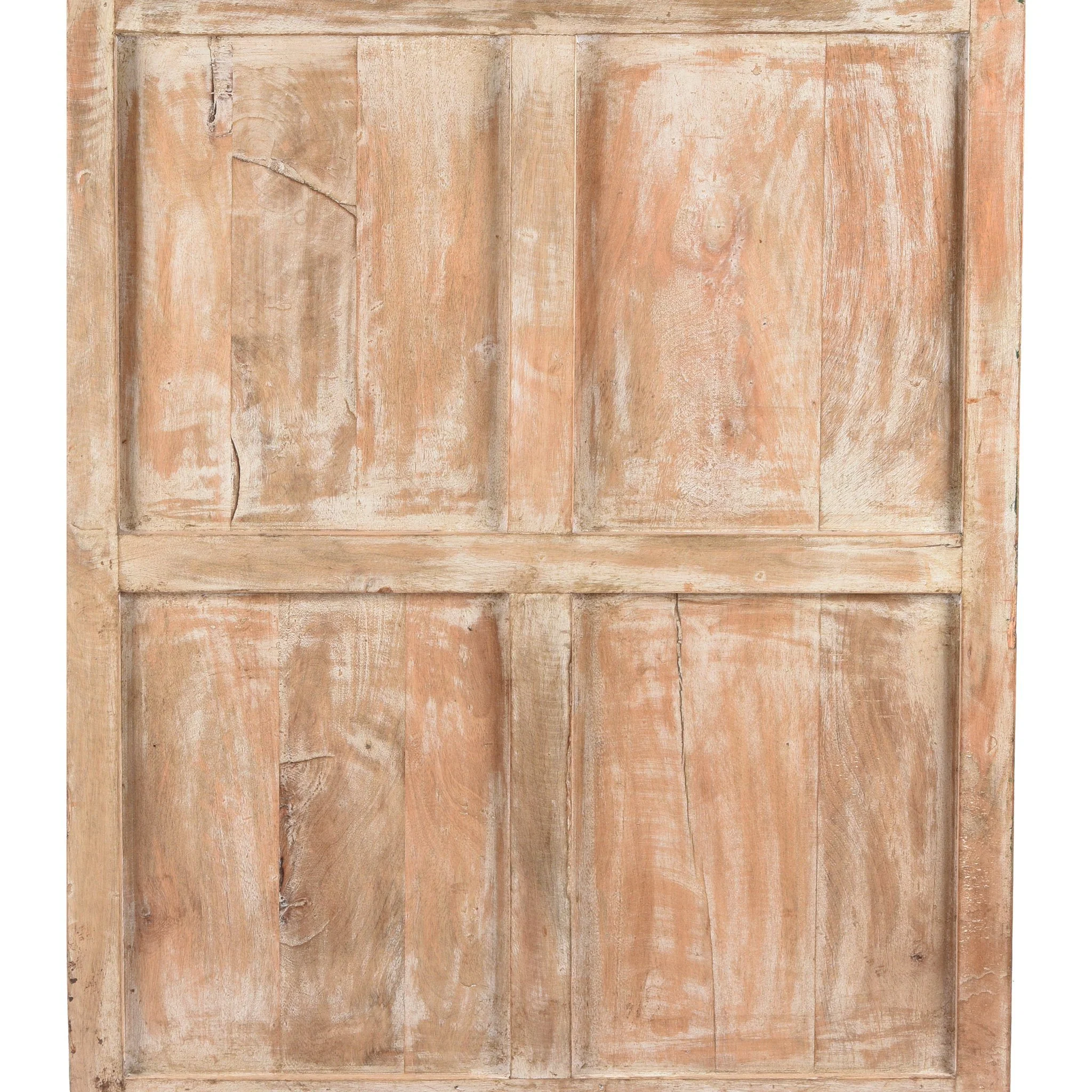 Painted Louvre Cabinet Made From Reclaimed Teak - Image 7