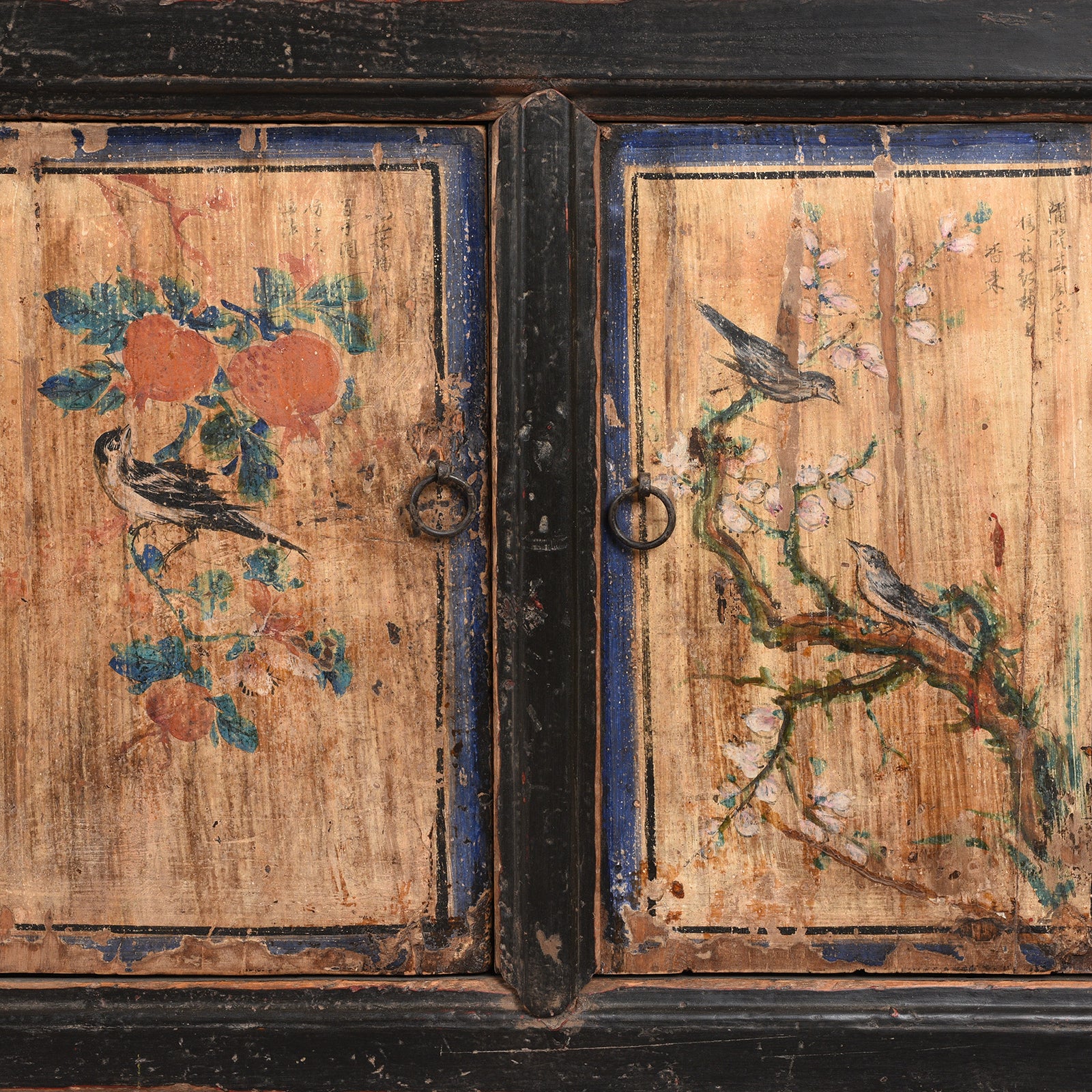 Painted Kang Cabinet From Mongolia - 19th Century - Image 6