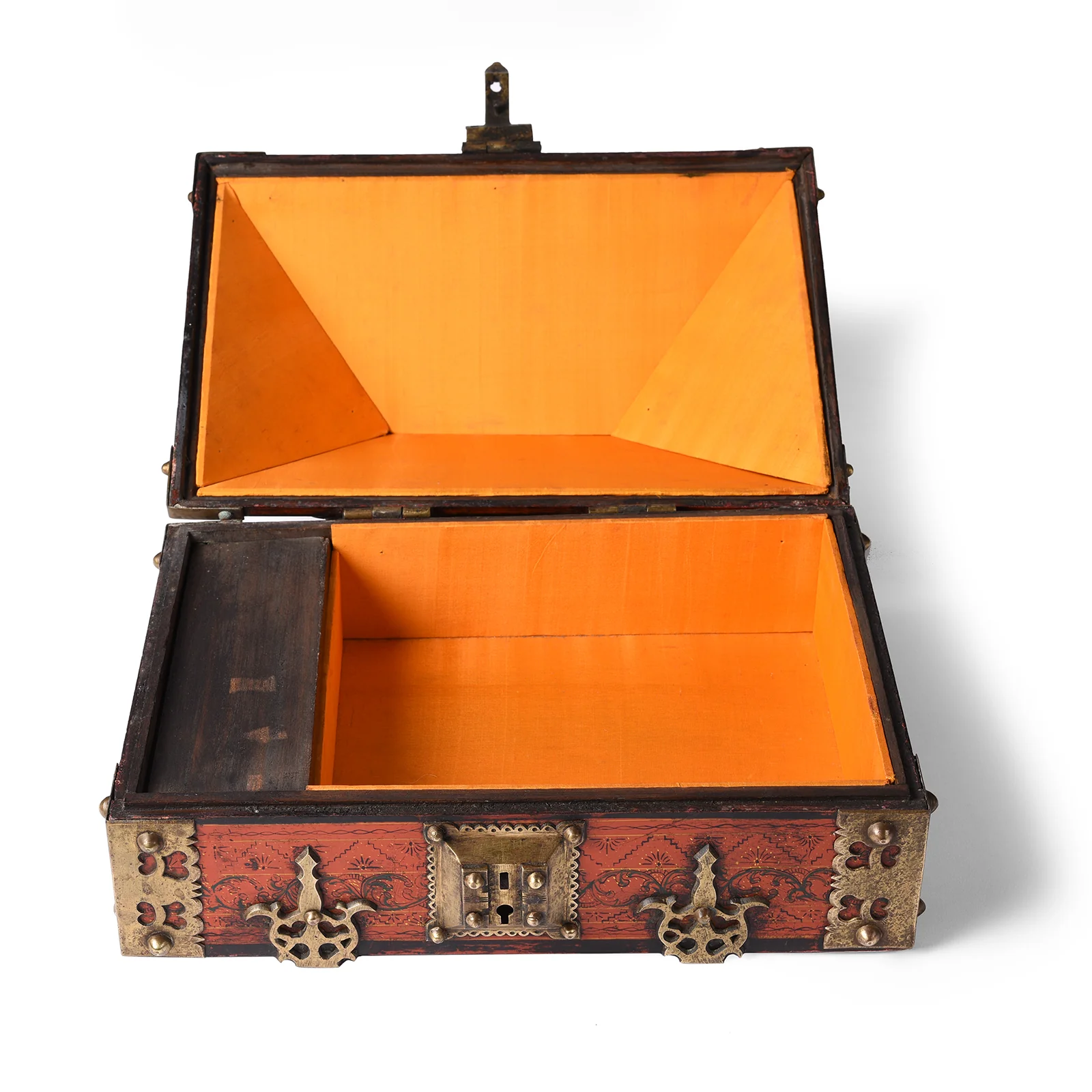 Painted Betel Nut Box From Kerala - Ca 1910 - Image 5