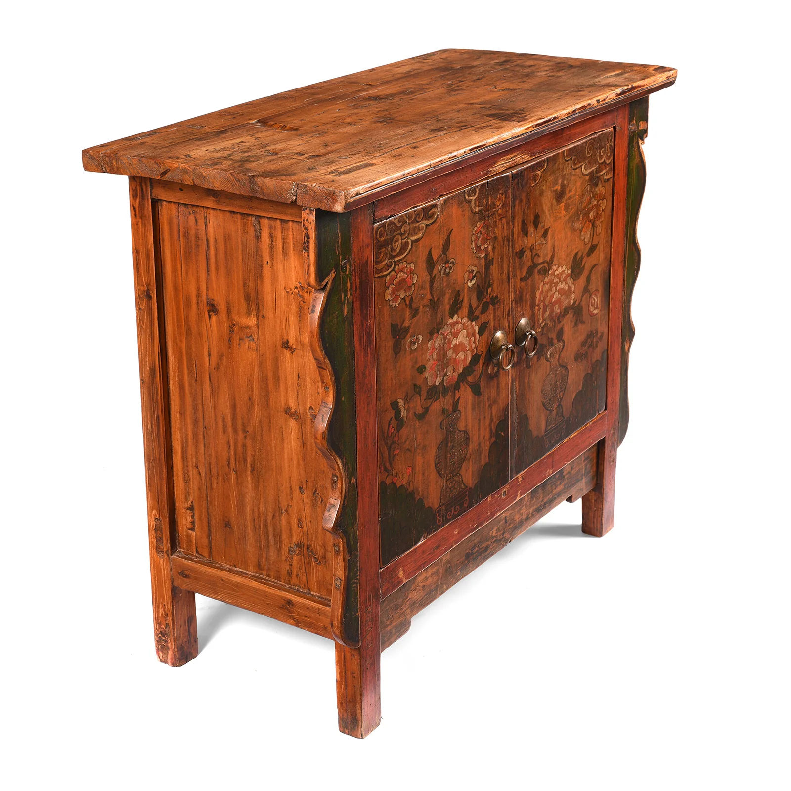 Painted Mongolian Cabinet - 18th Century - Image 2