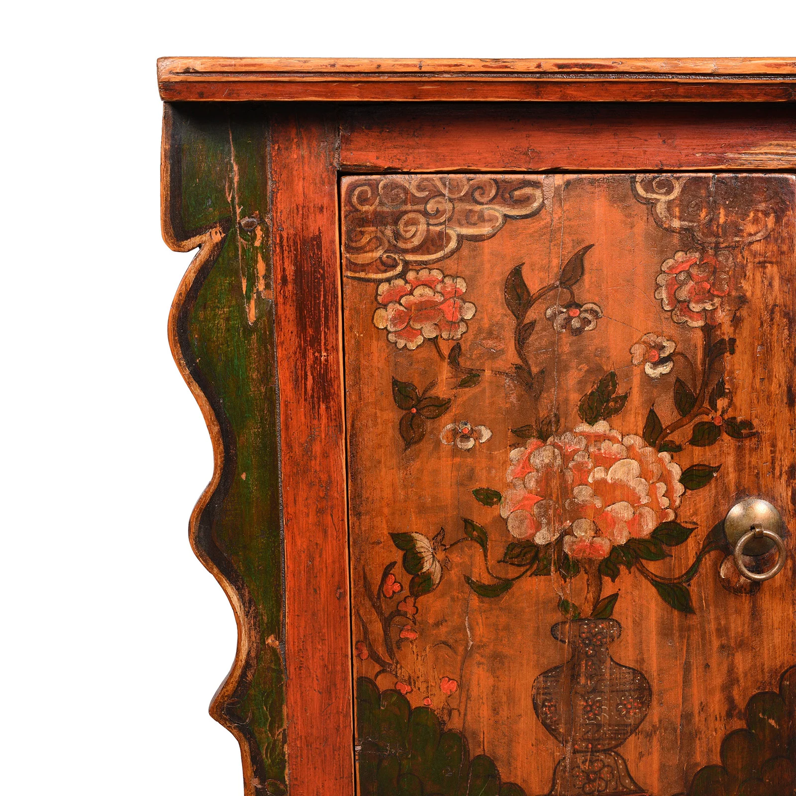 Painted Mongolian Cabinet - 18th Century - Image 4