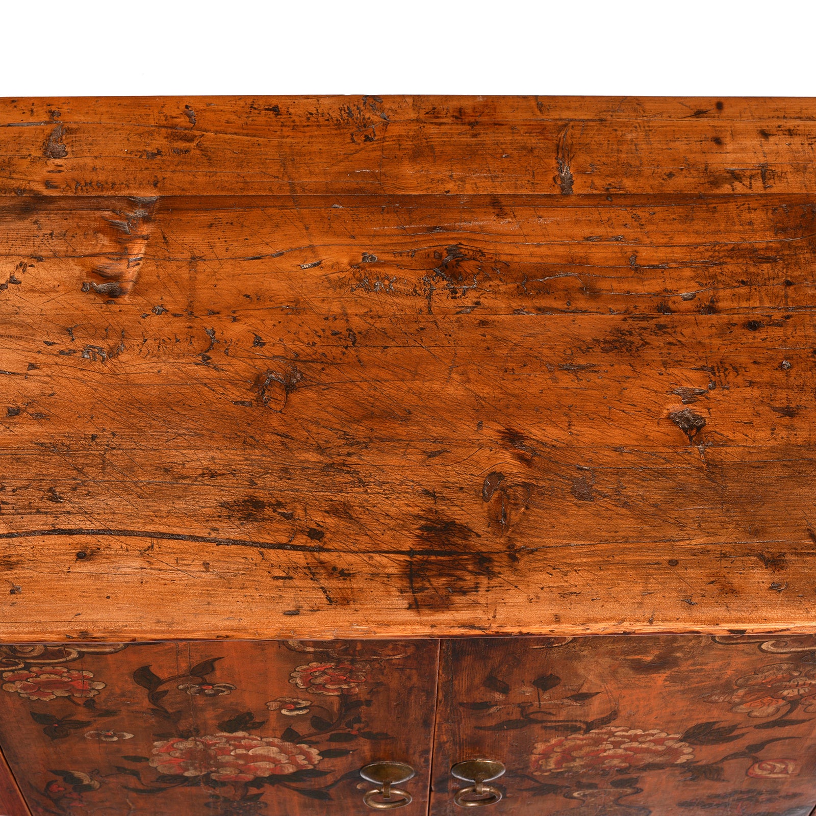 Painted Mongolian Cabinet - 18th Century - Image 6