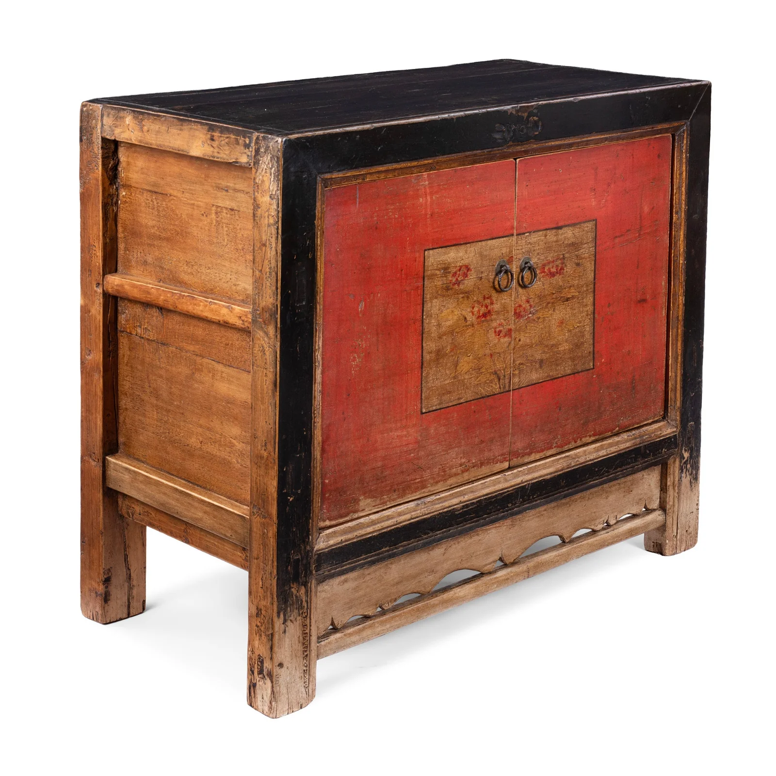 Painted Mongolian Grain Store Sideboard - 19th Century - Image 2