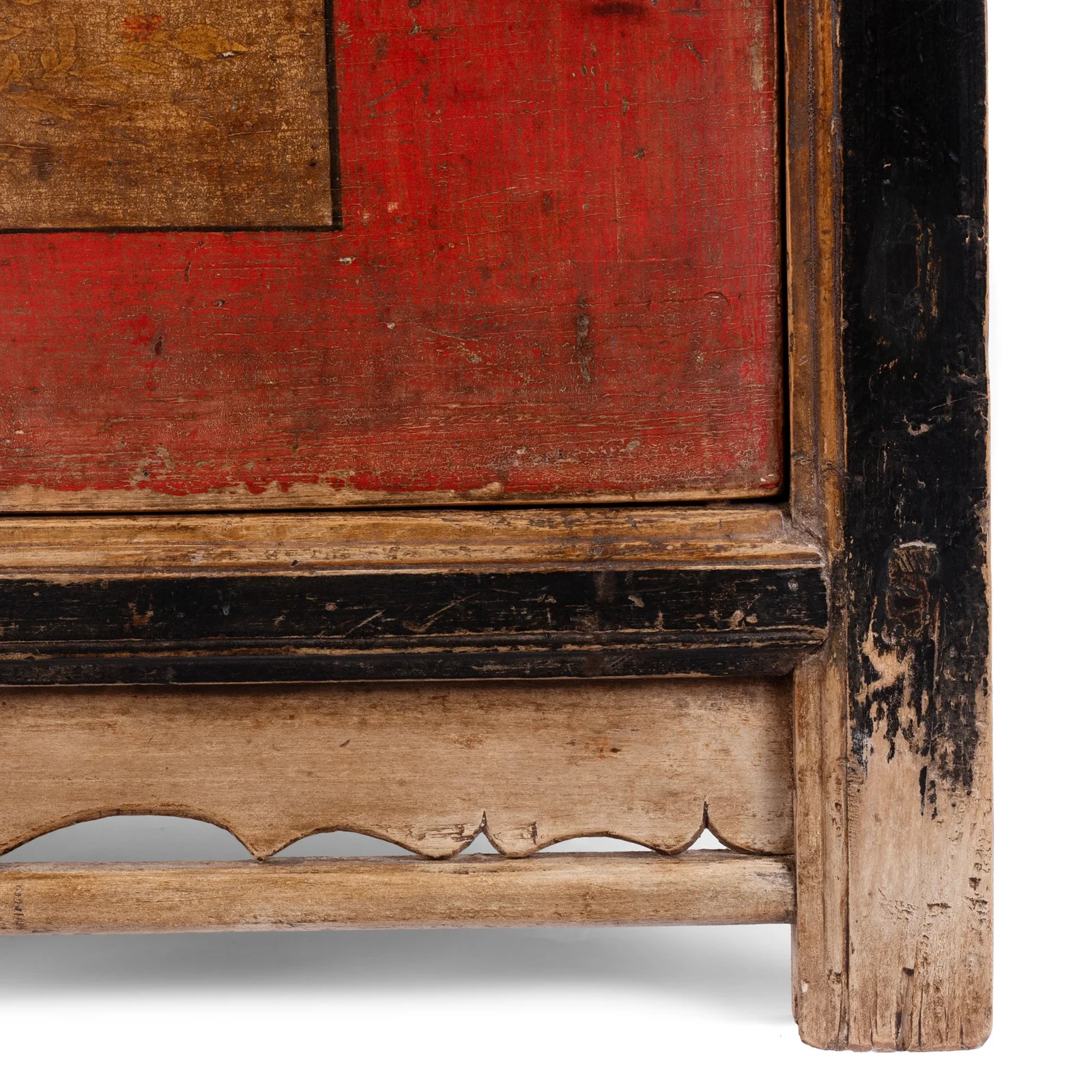 Painted Mongolian Grain Store Sideboard - 19th Century - Image 5