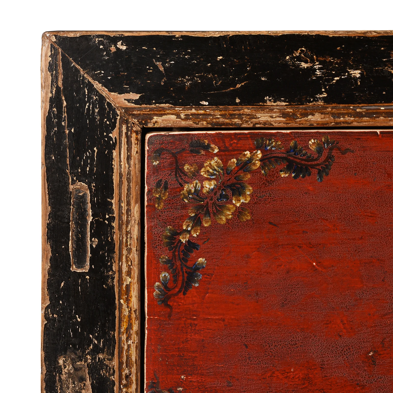 Painted Mongolian Grain Store Sideboard - 19th Century - Image 3