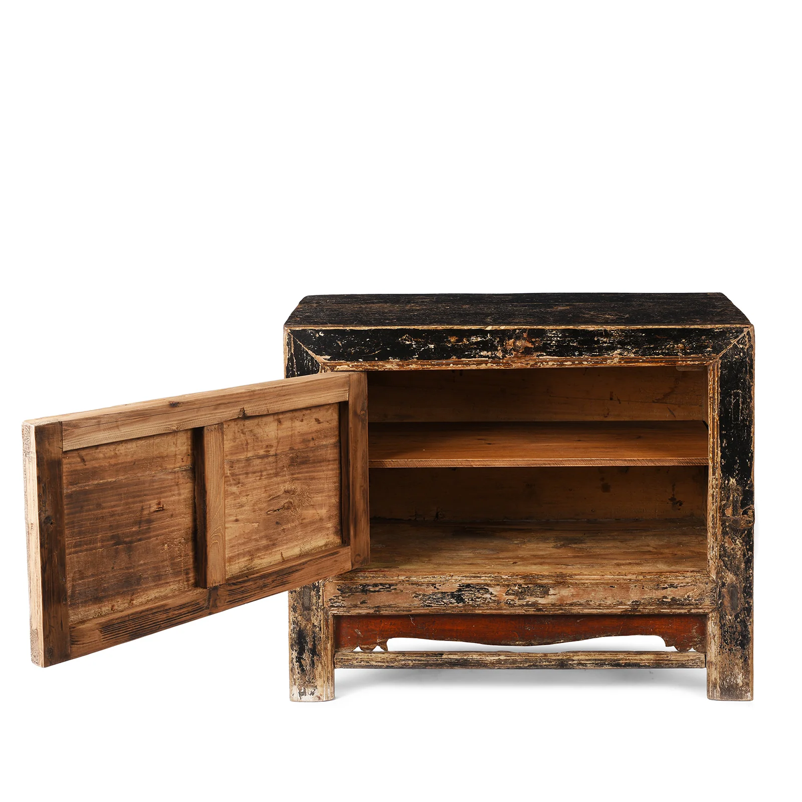 Painted Mongolian Grain Store Sideboard - 19th Century - Image 4