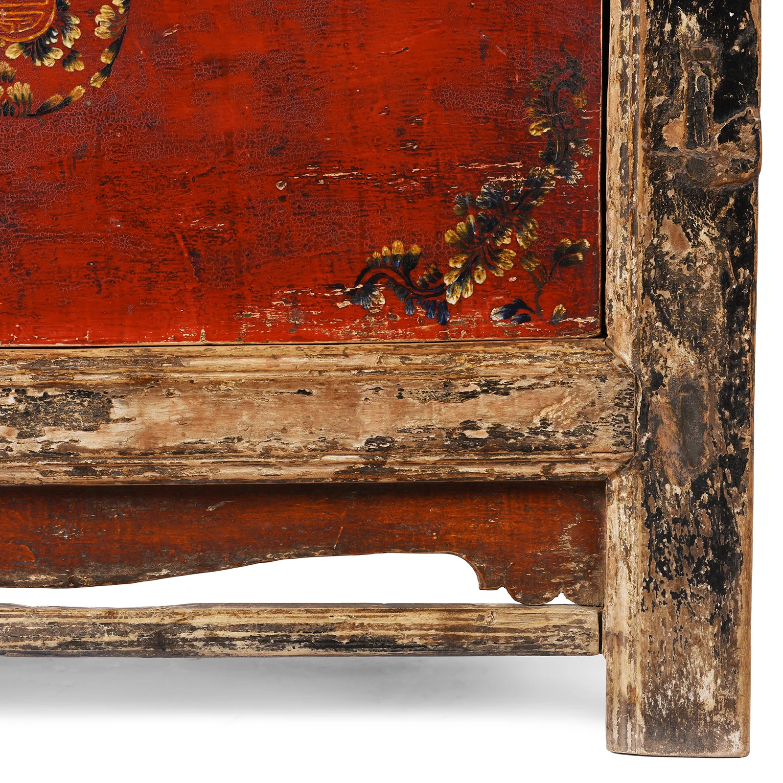 Painted Mongolian Grain Store Sideboard - 19th Century - Image 6