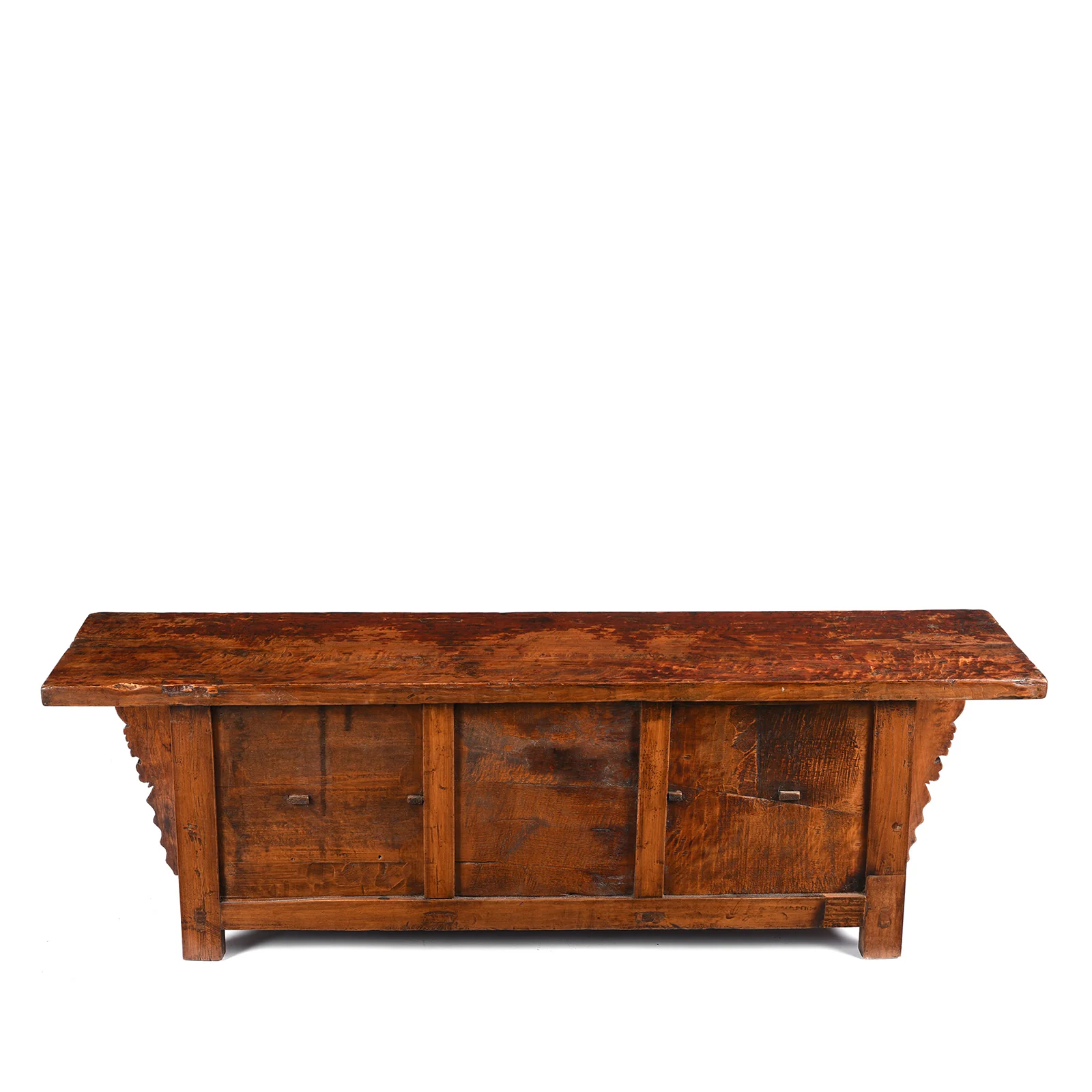 Painted Mongolian Kang Low Cabinet - Late 19thC - Image 10