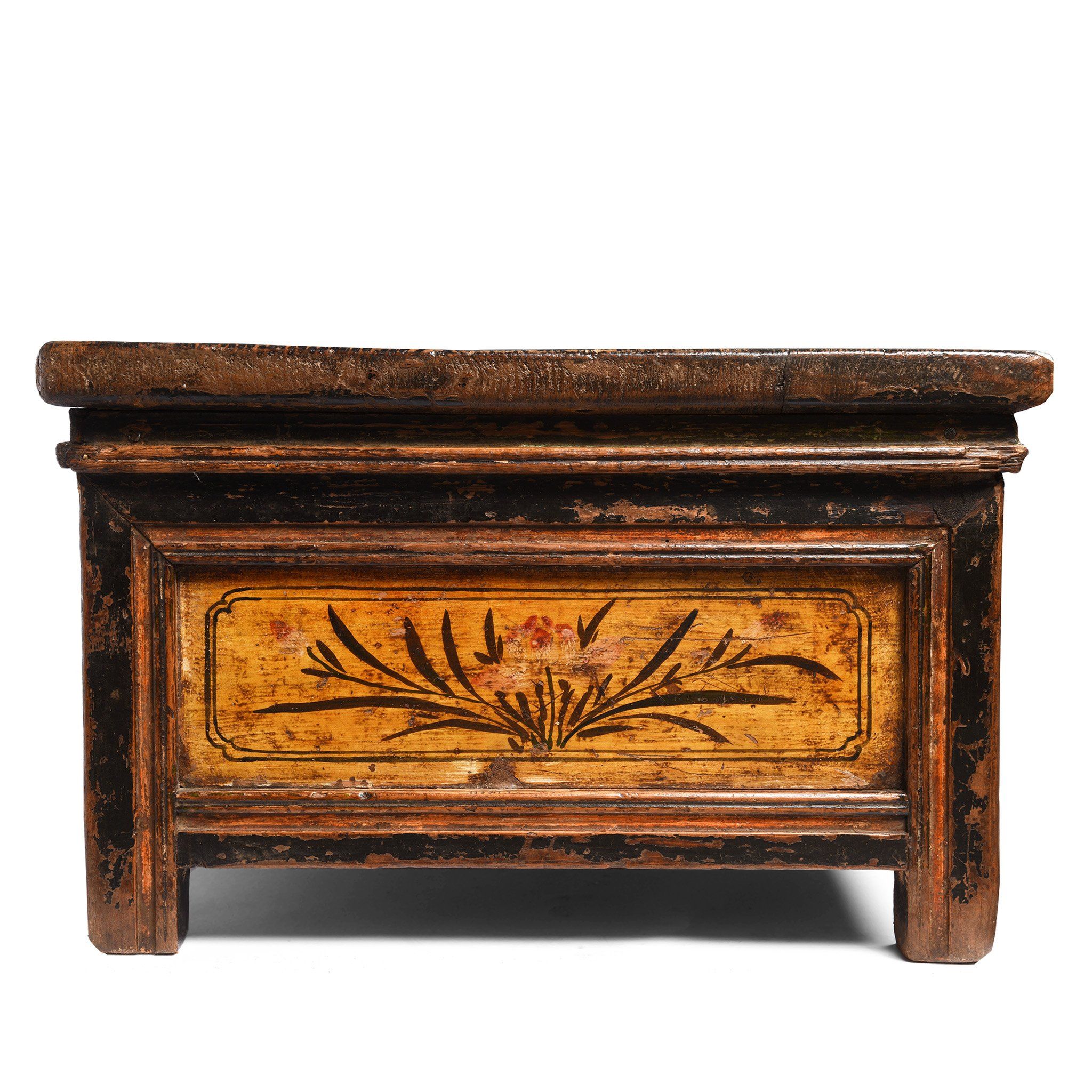 Painted Mongolian Prayer Table - 19thC - Image 5