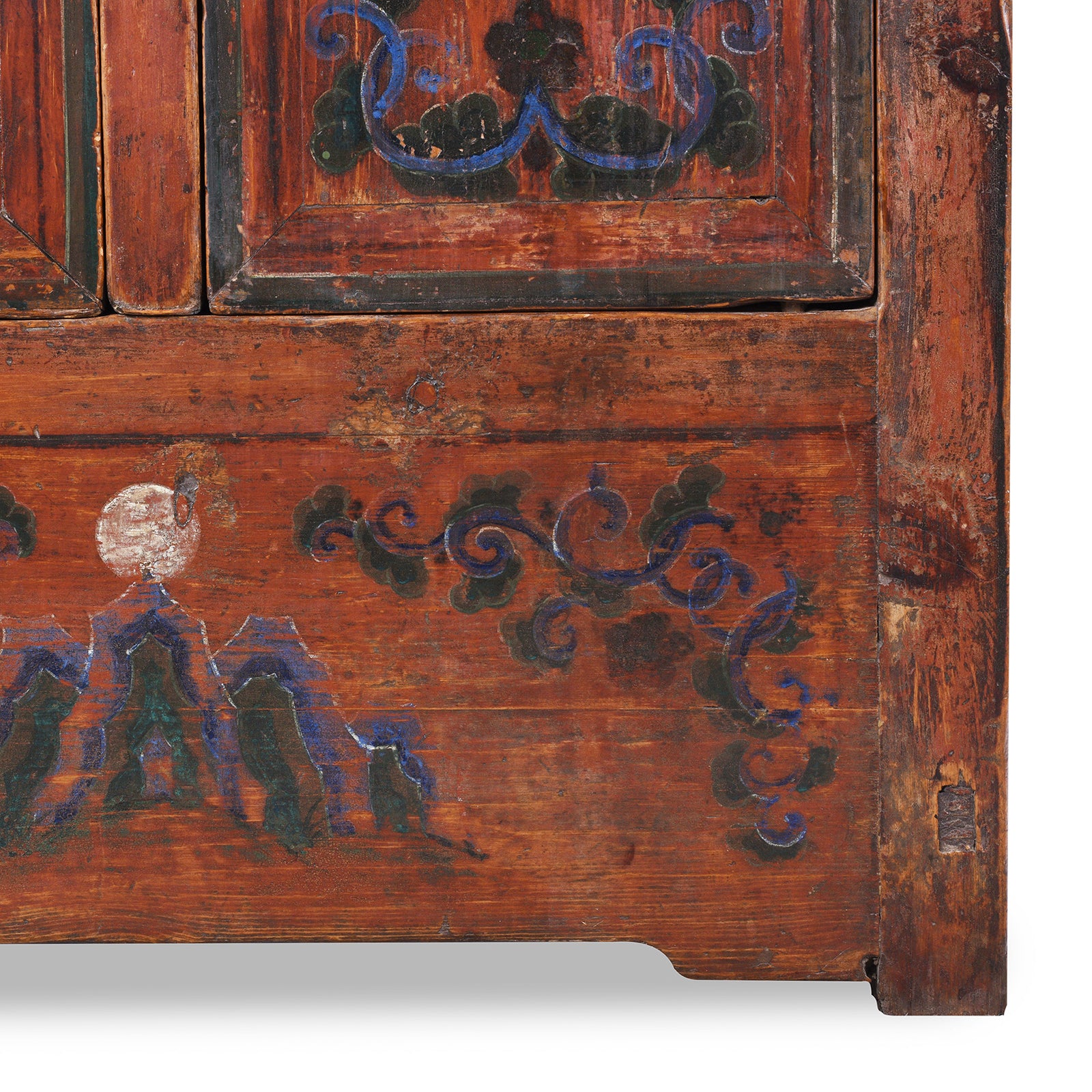 Painted Mongolian Side Cabinet - 19th Century - Image 5