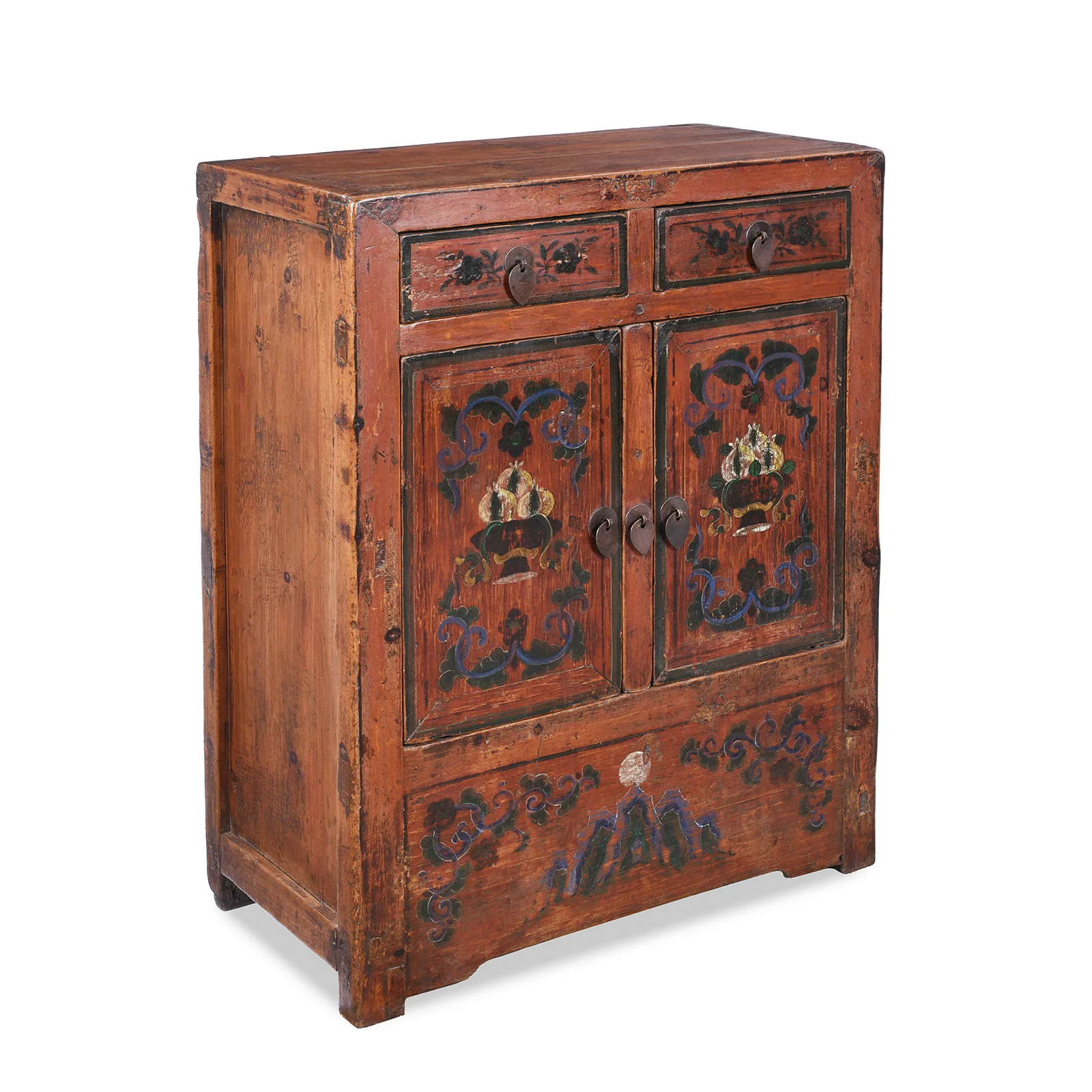 Painted Mongolian Side Cabinet - 19th Century - Image 6