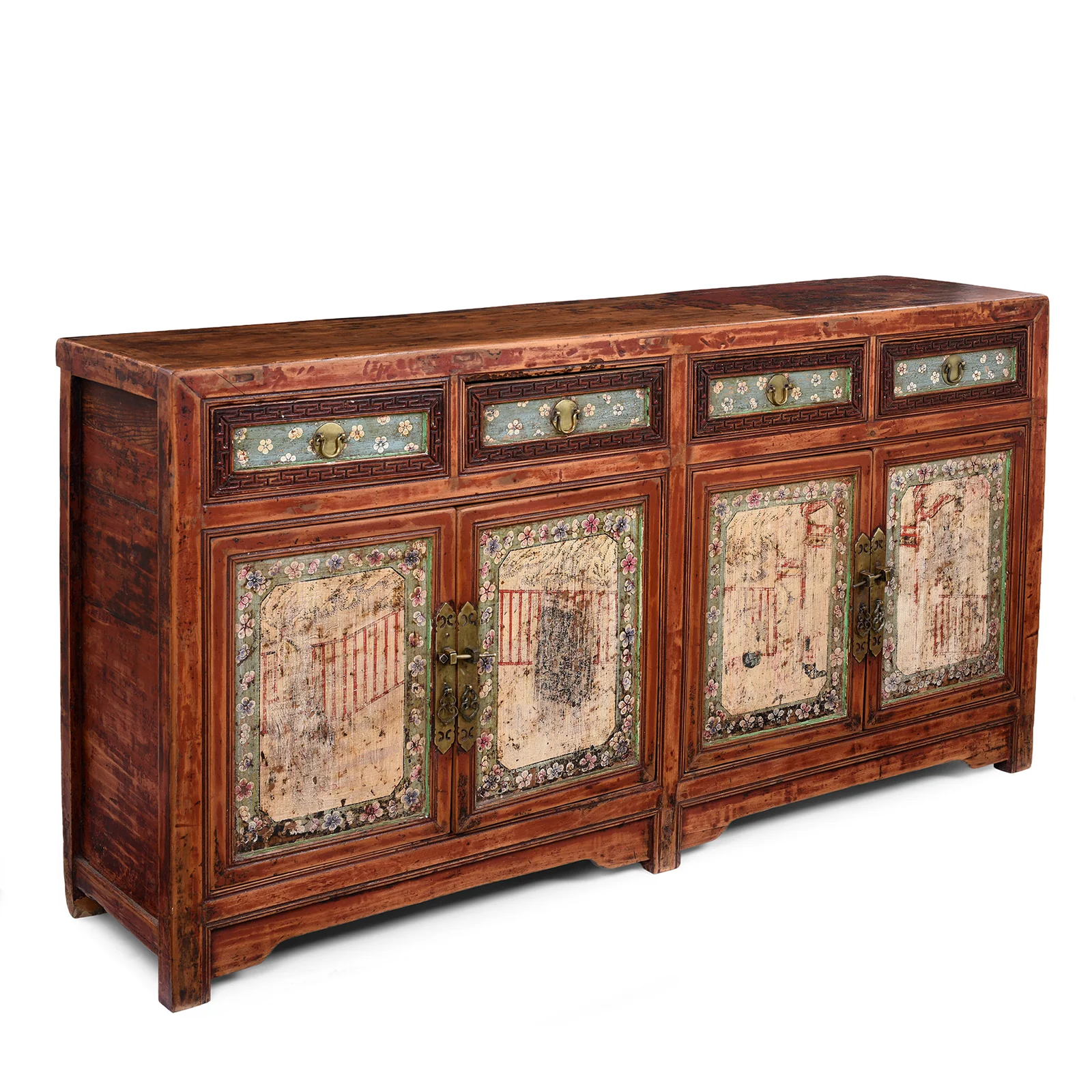 Painted Mongolian Sideboard - 19th Century - Image 7