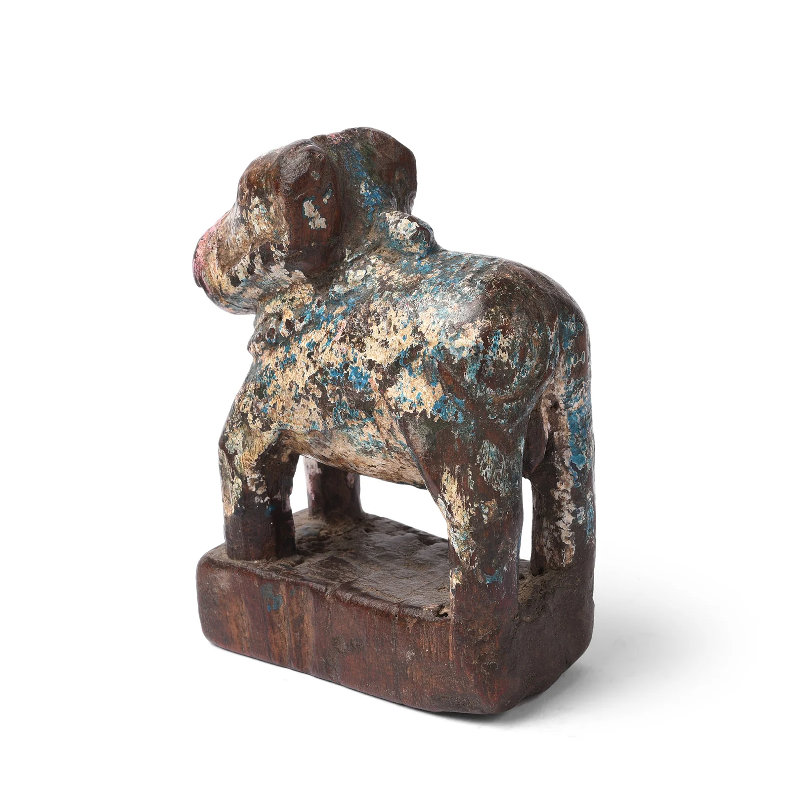 Painted Nandi Bull Toy From Andhra Pradesh - Ca 1950's - Image 4