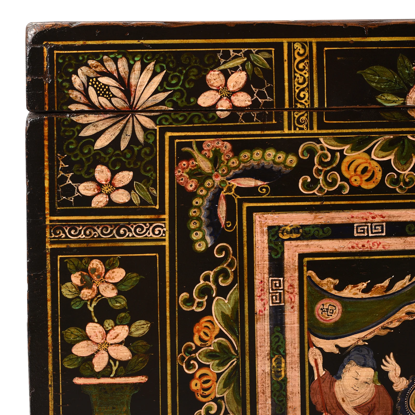 Painted Opera Chest From Shanxi Province - 19th Century - Image 5