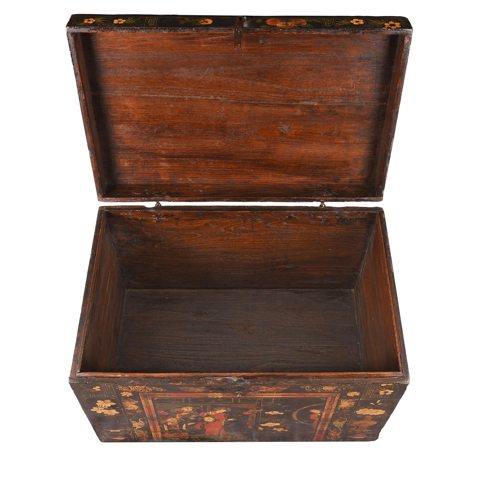 Painted Opera Chest From Shanxi - 19th Century - Image 5