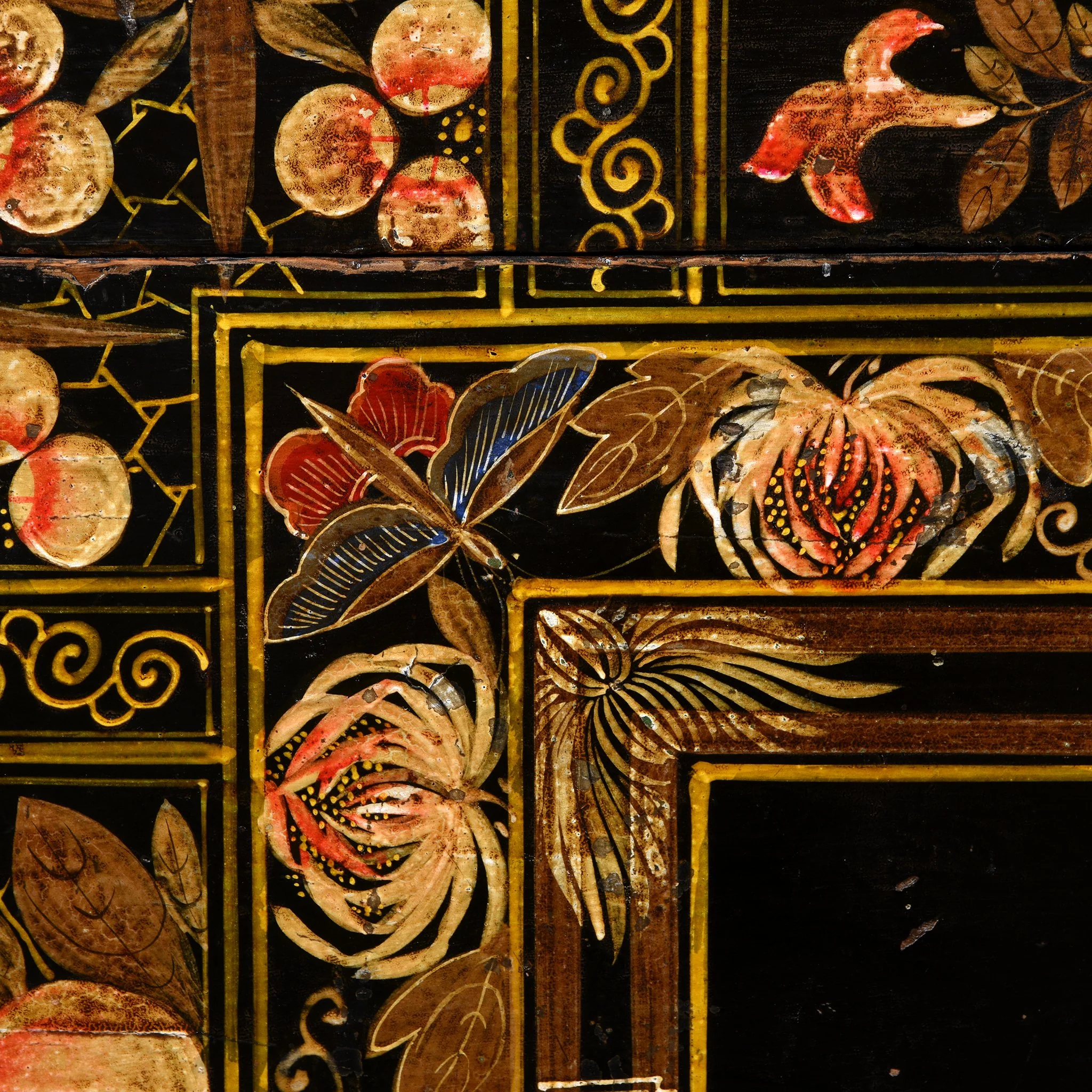 Painted Chinese Opera Chest From Shanxi - Ca 1900 - Image 2