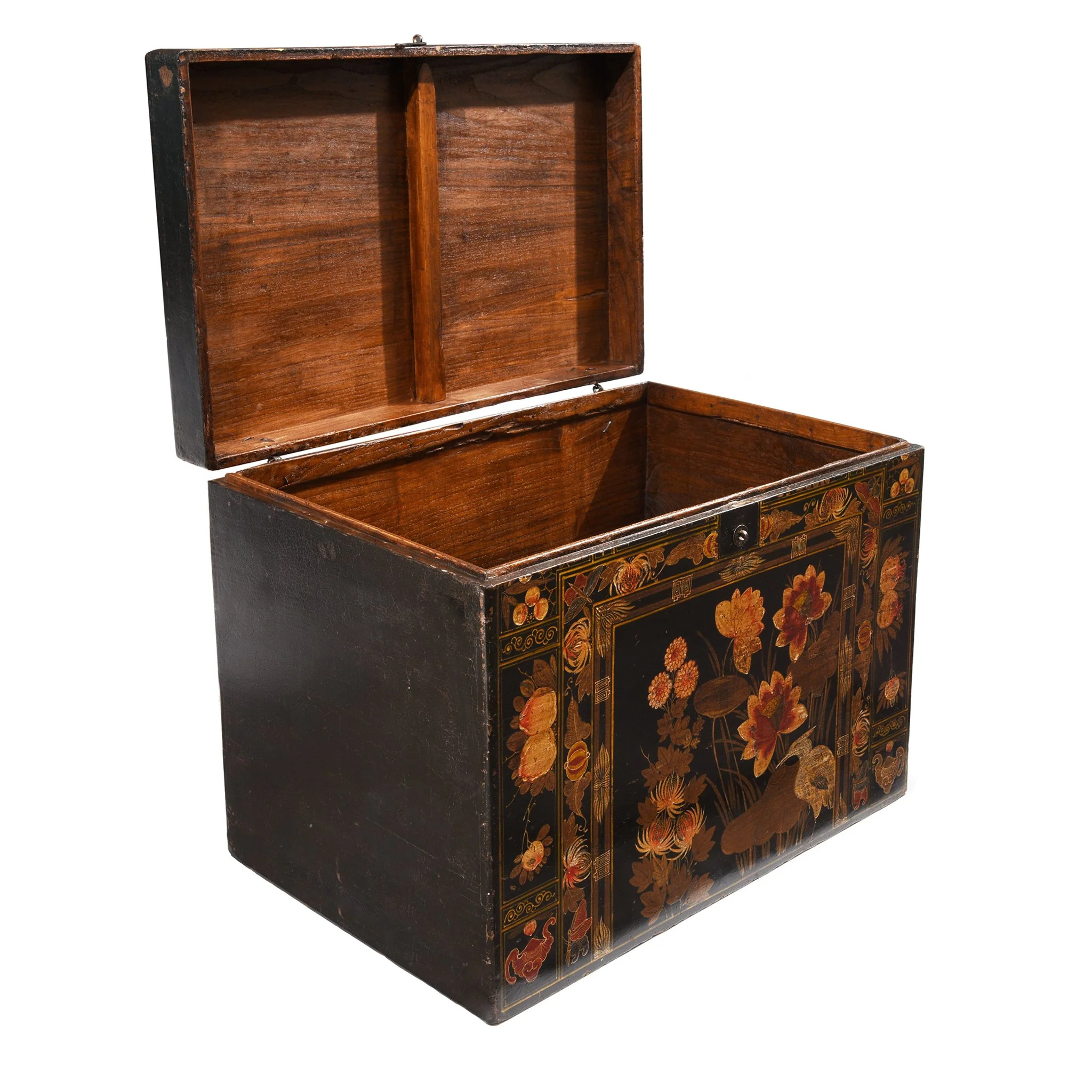 Painted Chinese Opera Chest From Shanxi - Ca 1900 - Image 3