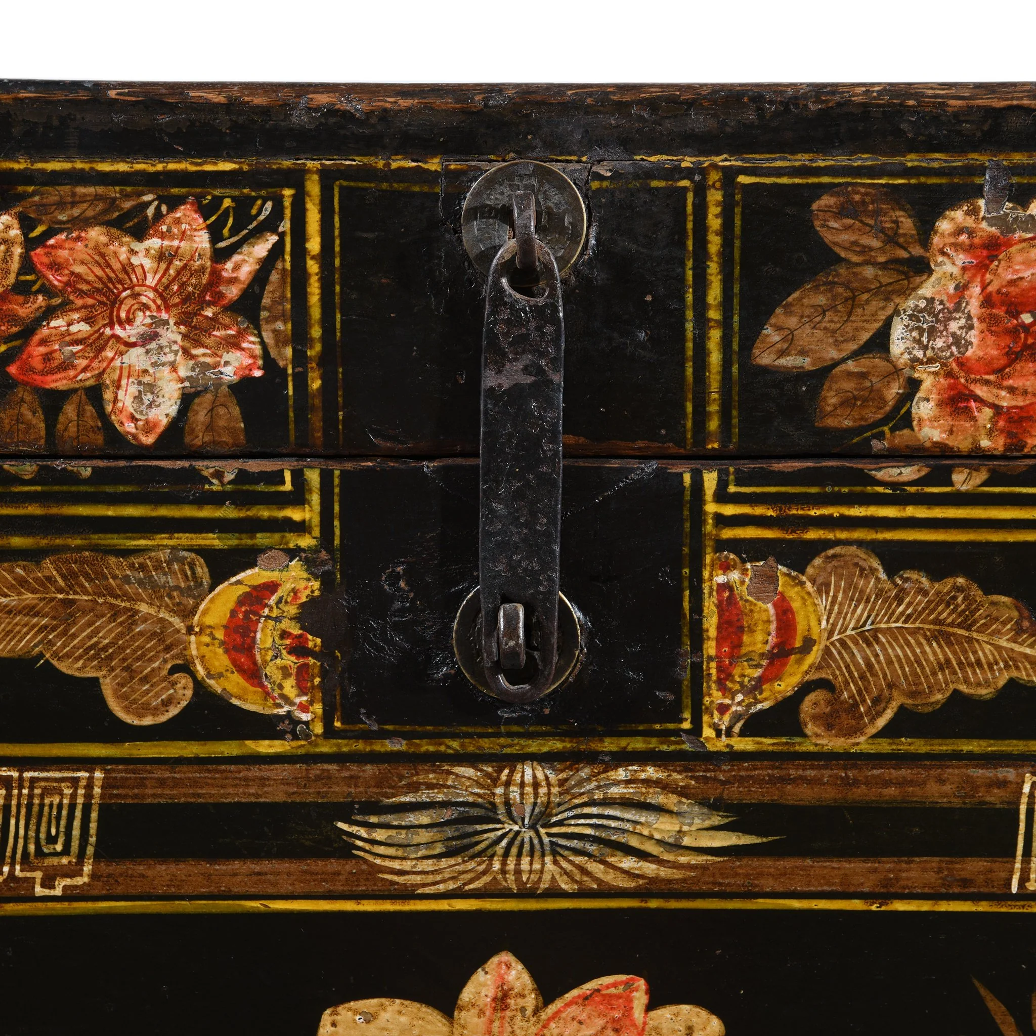 Painted Chinese Opera Chest From Shanxi - Ca 1900 - Image 5