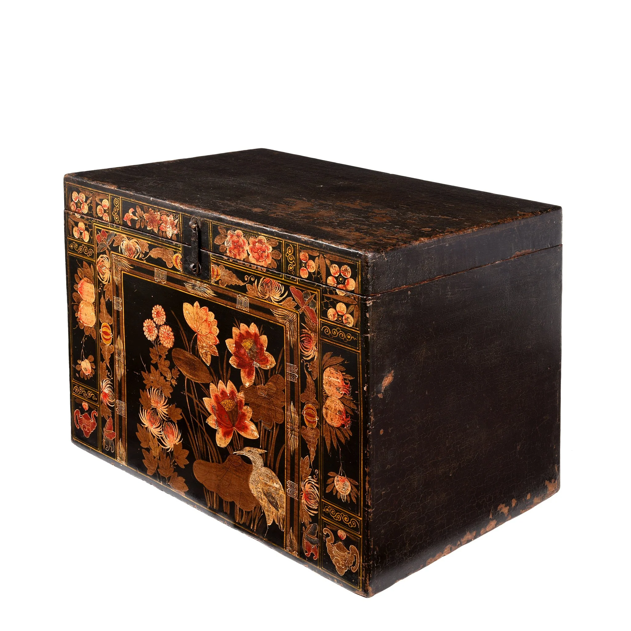 Painted Chinese Opera Chest From Shanxi - Ca 1900 - Image 7