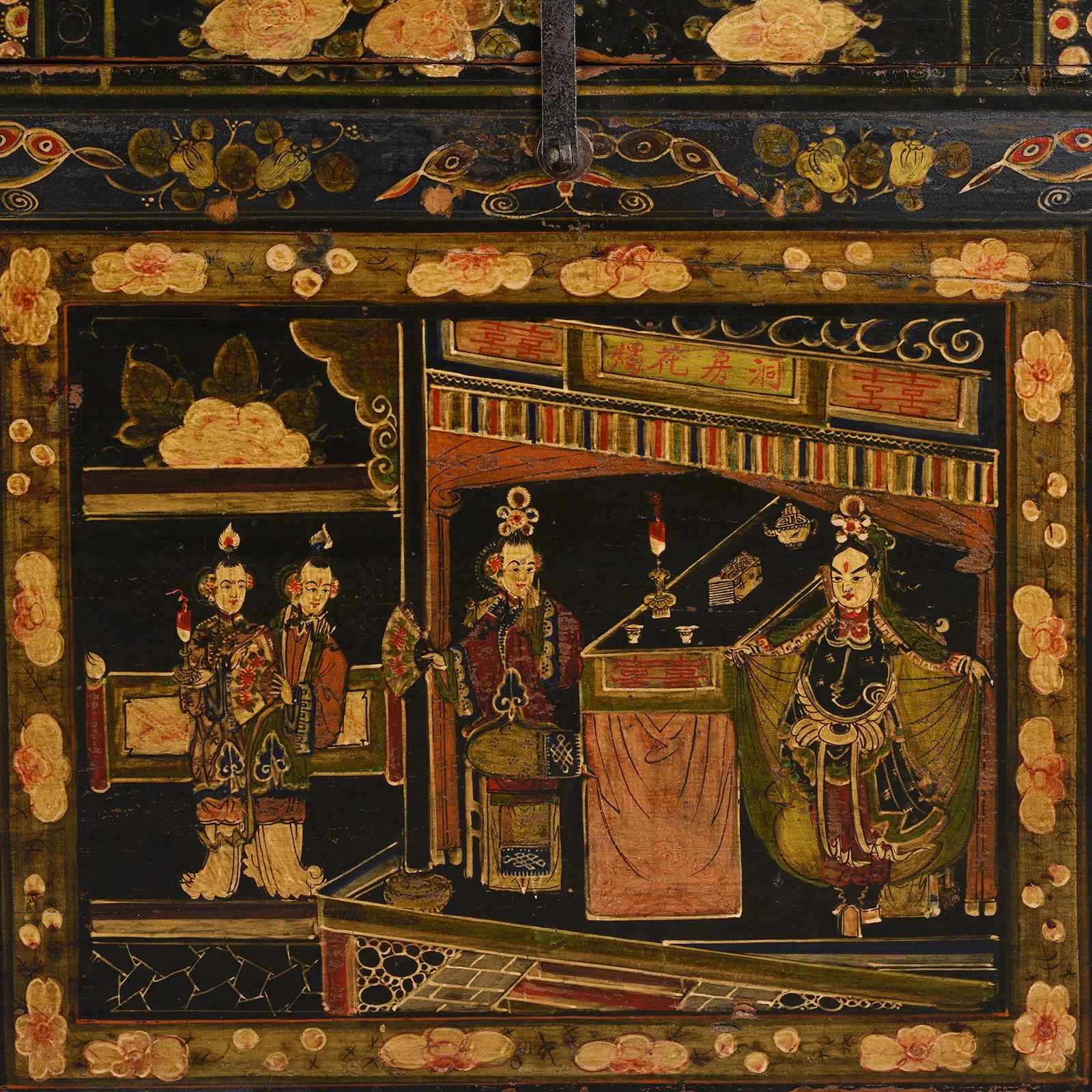 Painted Opera Chest From Shanxi Province - 19th Century - Image 2