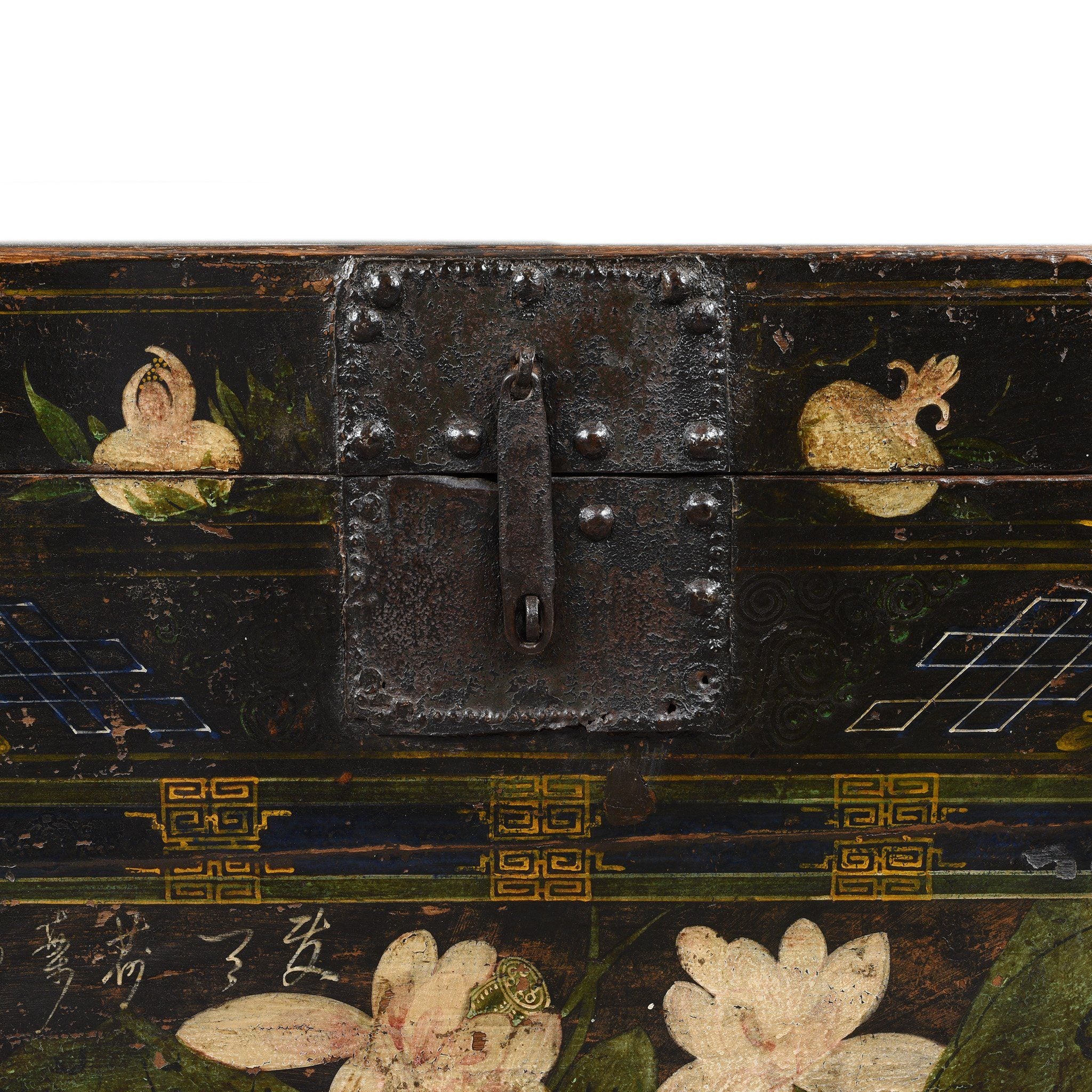 Painted Opera Chest From Shanxi - Ca 1900 - Image 4