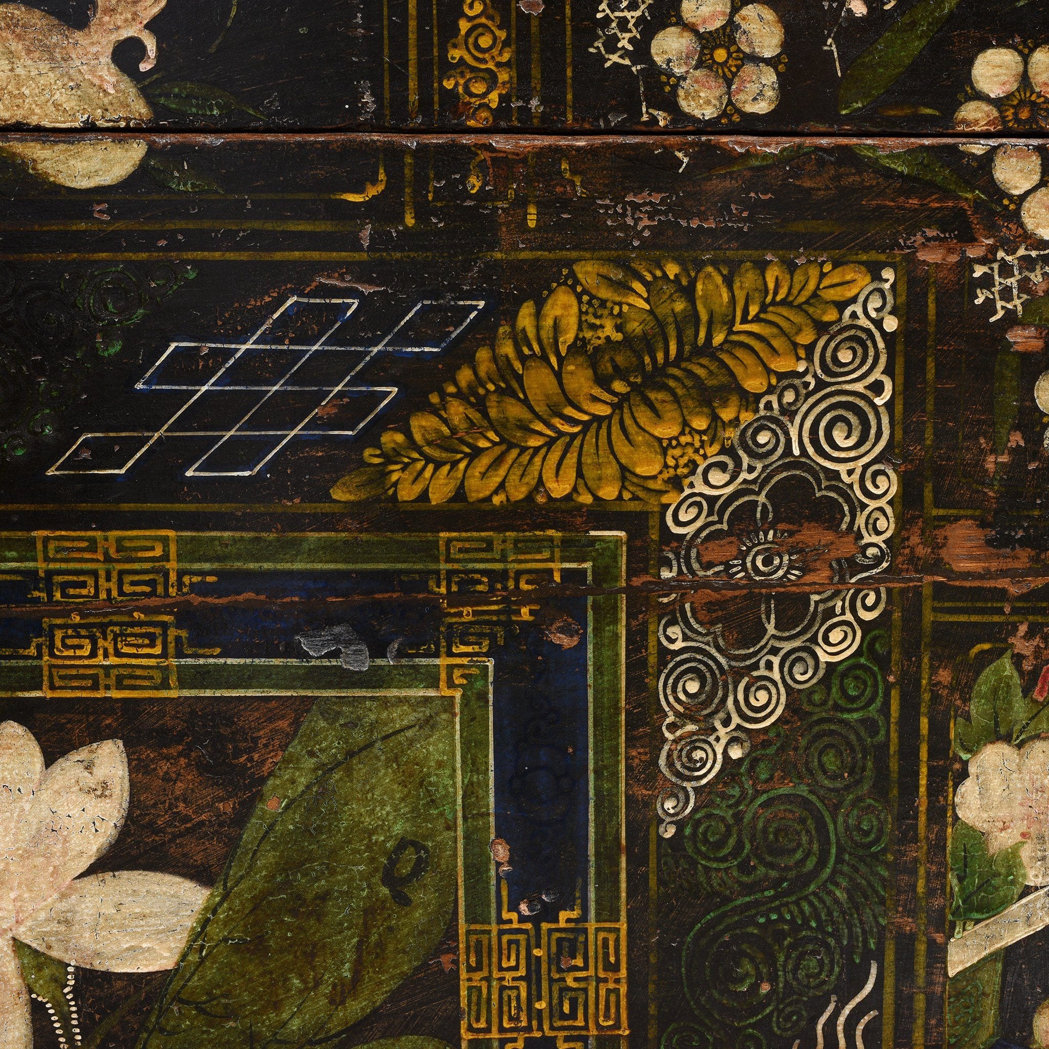 Painted Opera Chest From Shanxi - Ca 1900 - Image 5