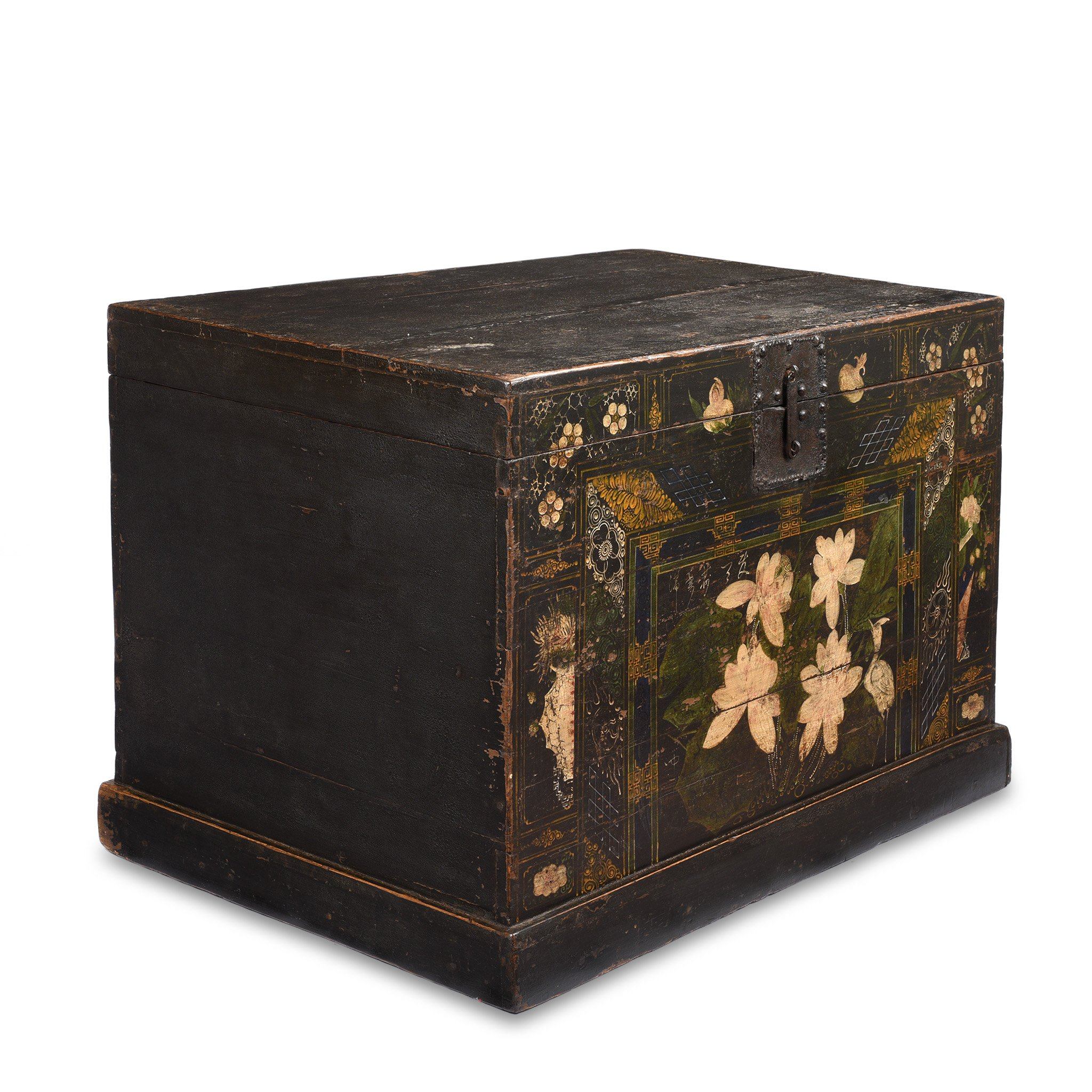 Painted Opera Chest From Shanxi - Ca 1900 - Image 7