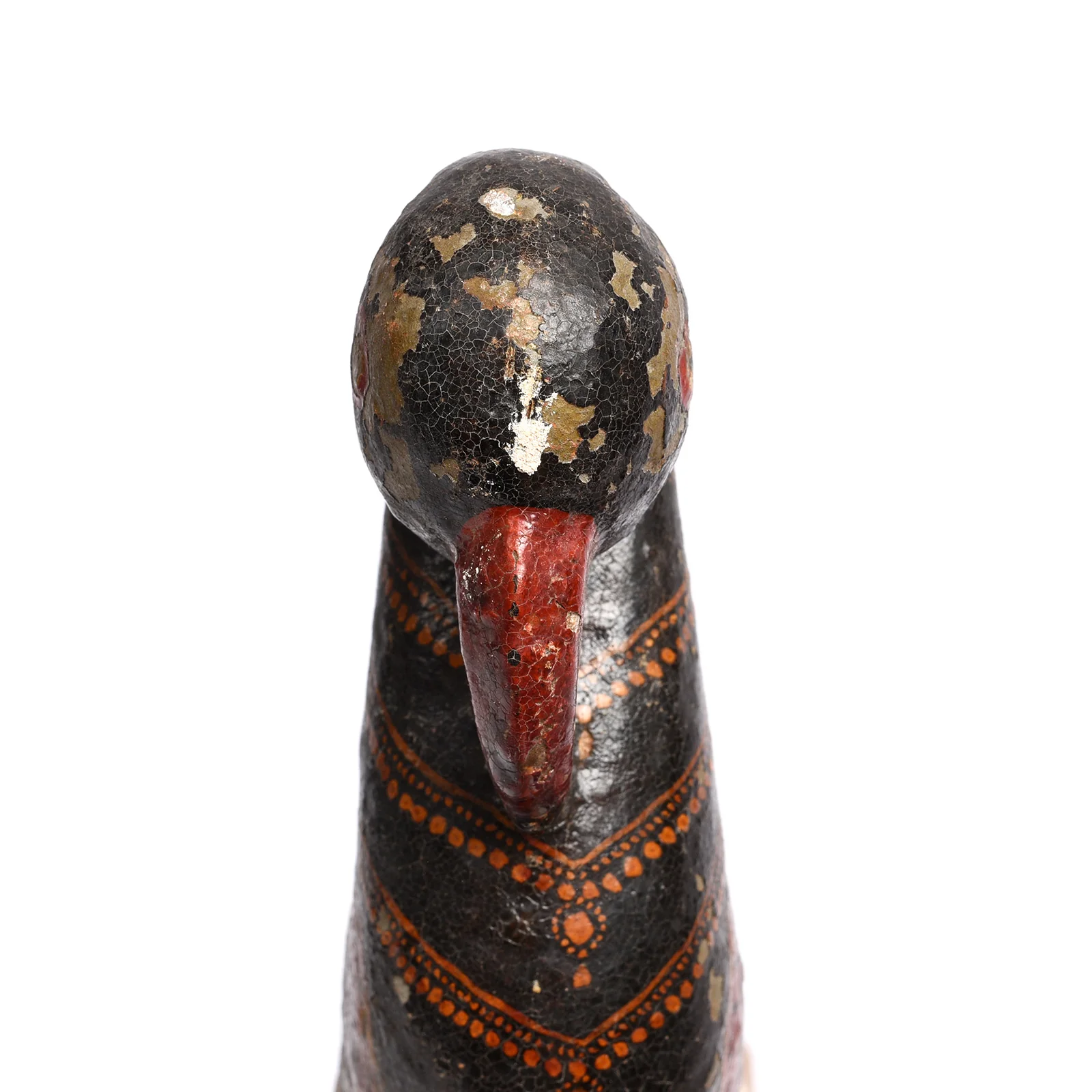 Painted Indian Stone Parrot Turban Hanger From Bikaner - 18th Century - Image 3