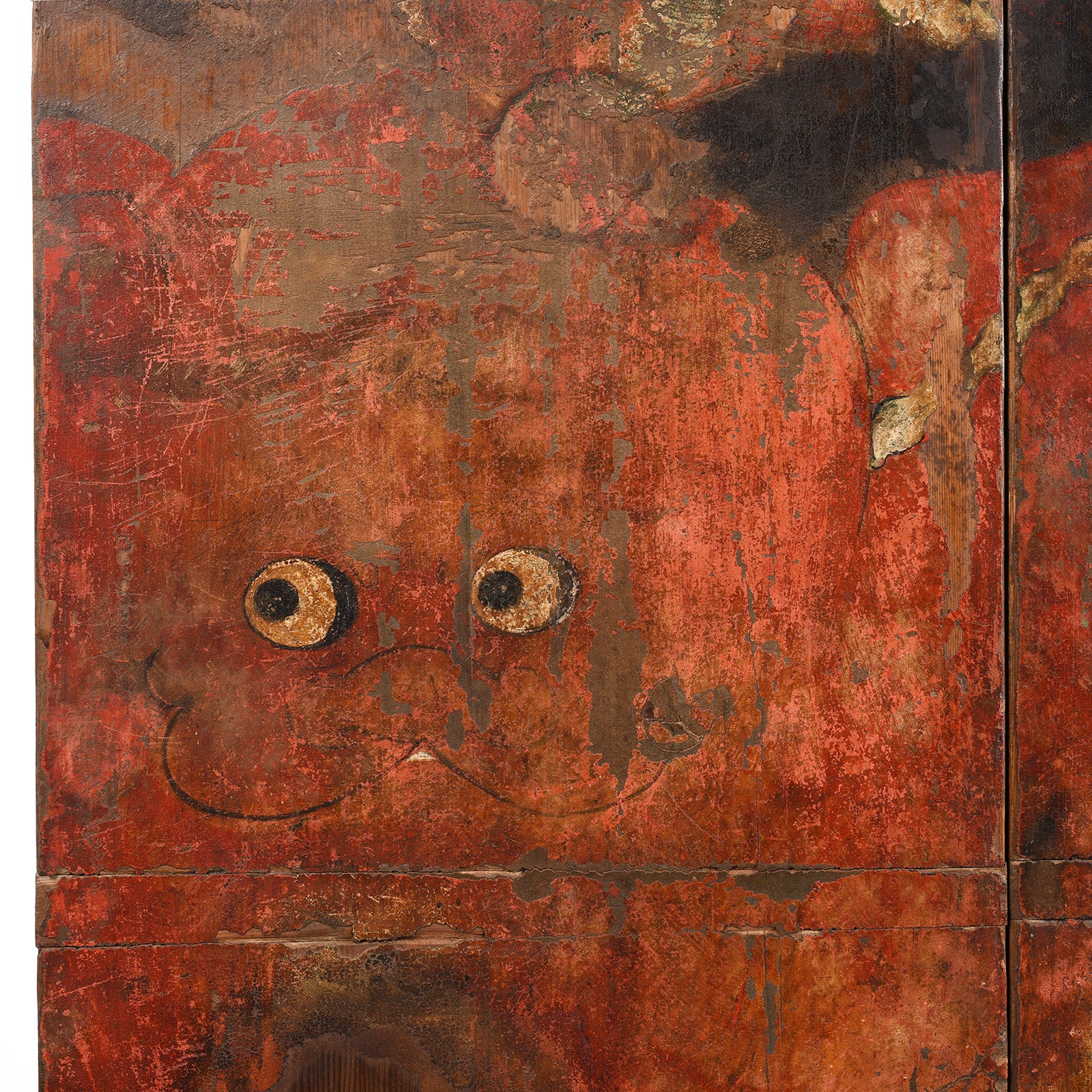 Painted Chinese Bank Doors From Shanxi - 19th Century - Image 5
