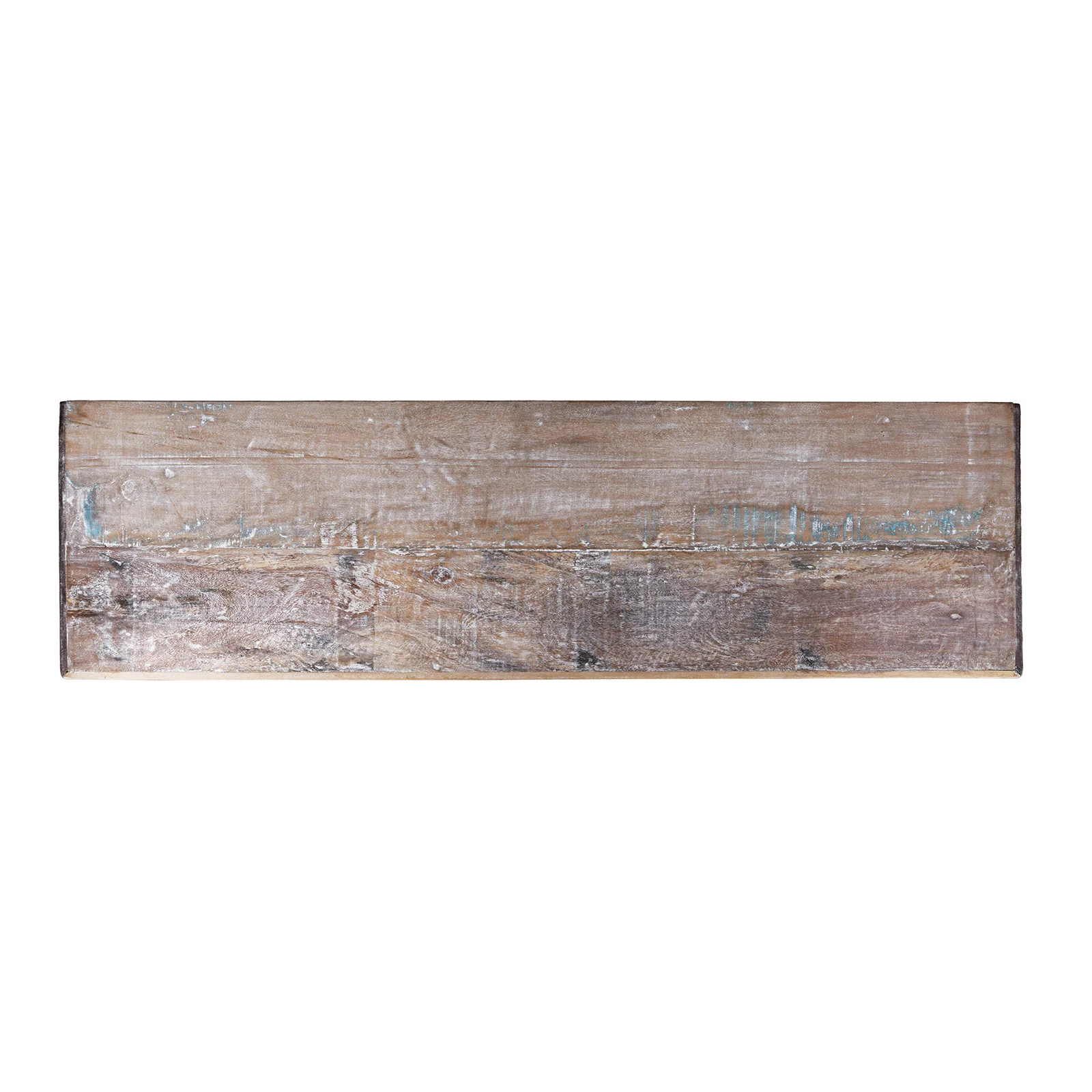 Painted Reclaimed Teak Louvre Sideboard - Image 9