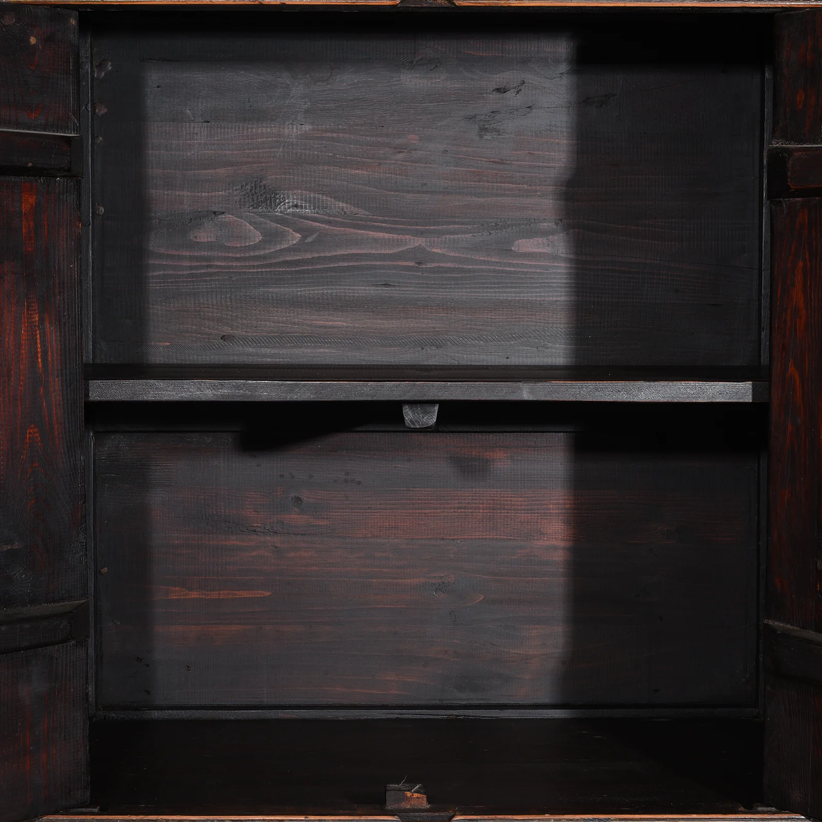 Painted Reproduction Tall Tibetan Cabinet - Image 9