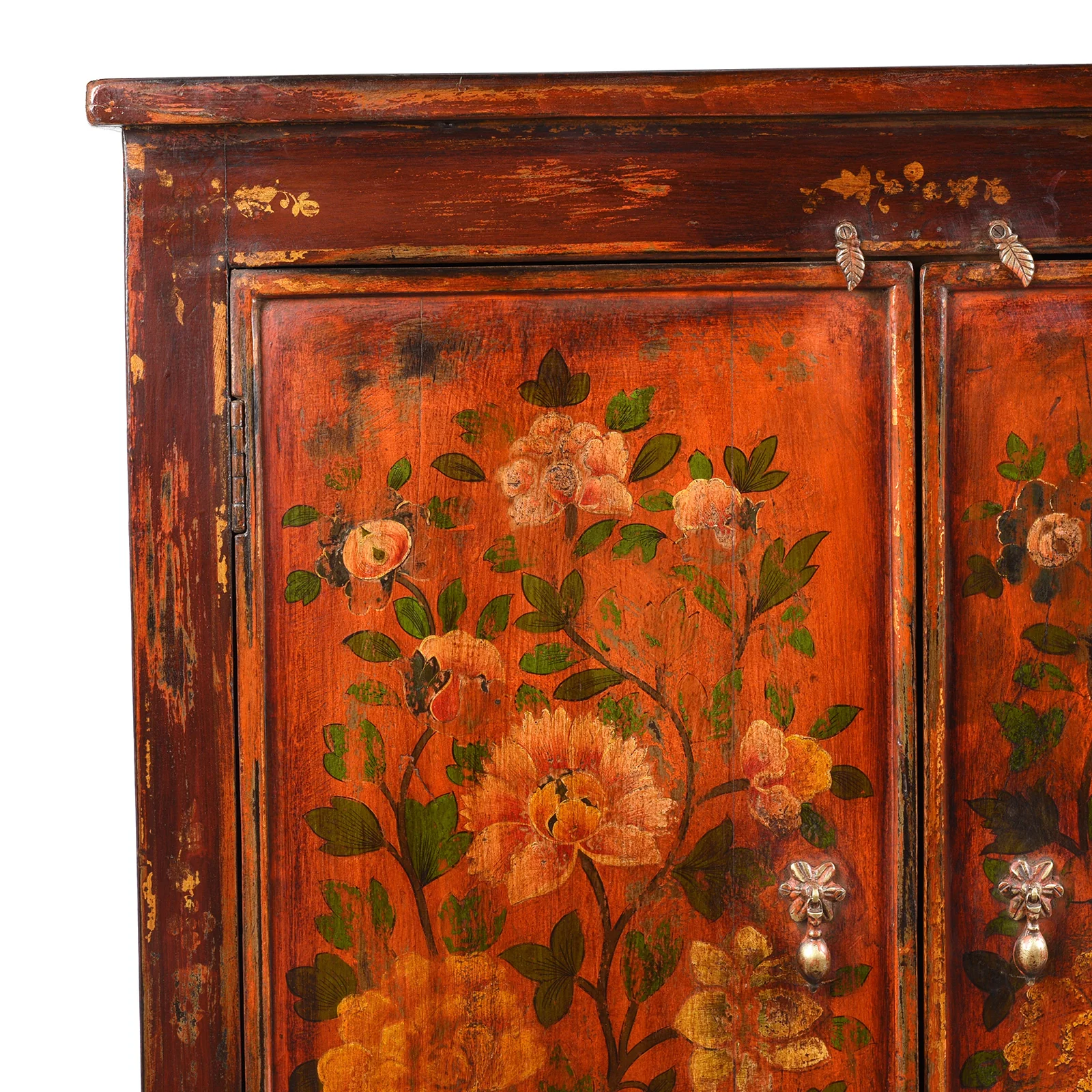 Reproduction Painted Tibetan Cabinet - Image 3