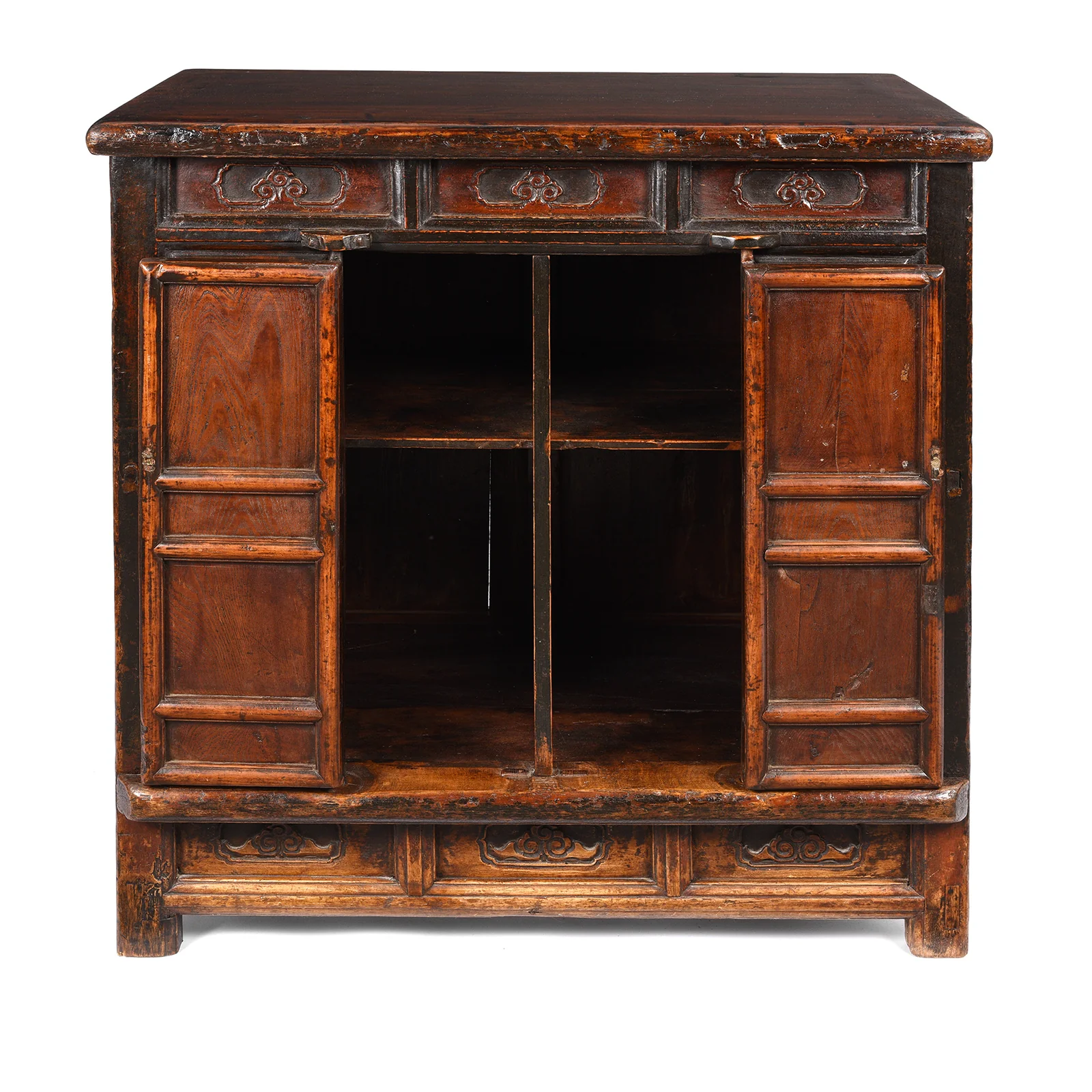 Painted Side Cabinet From Shanxi - 19thC - Image 4