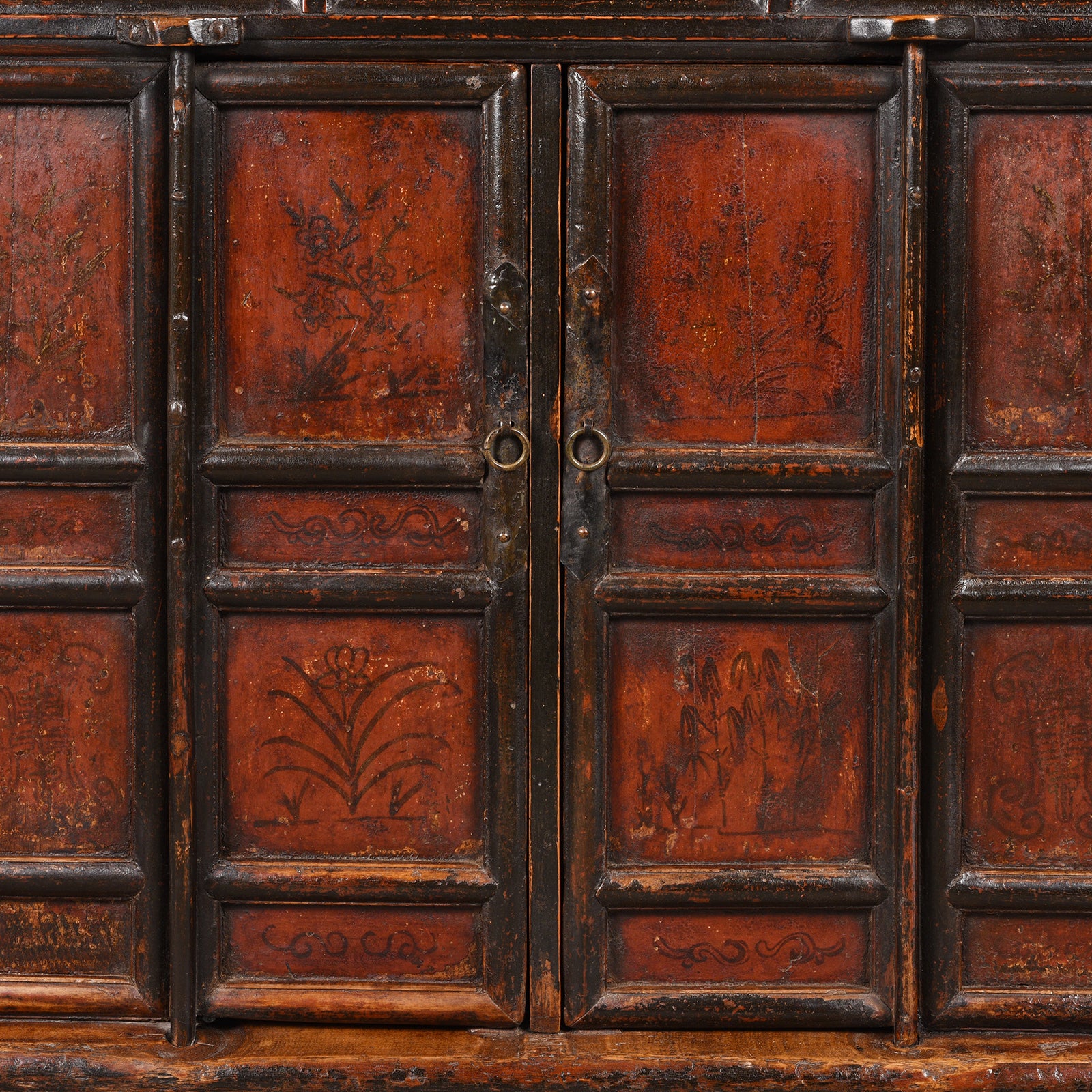Painted Side Cabinet From Shanxi - 19thC - Image 5