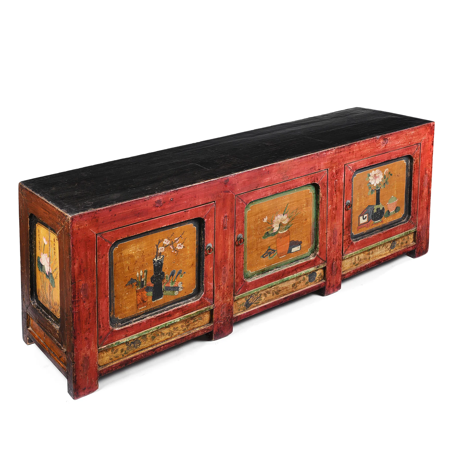 Painted Sideboard From Gansu - Early 19thC - Image 3