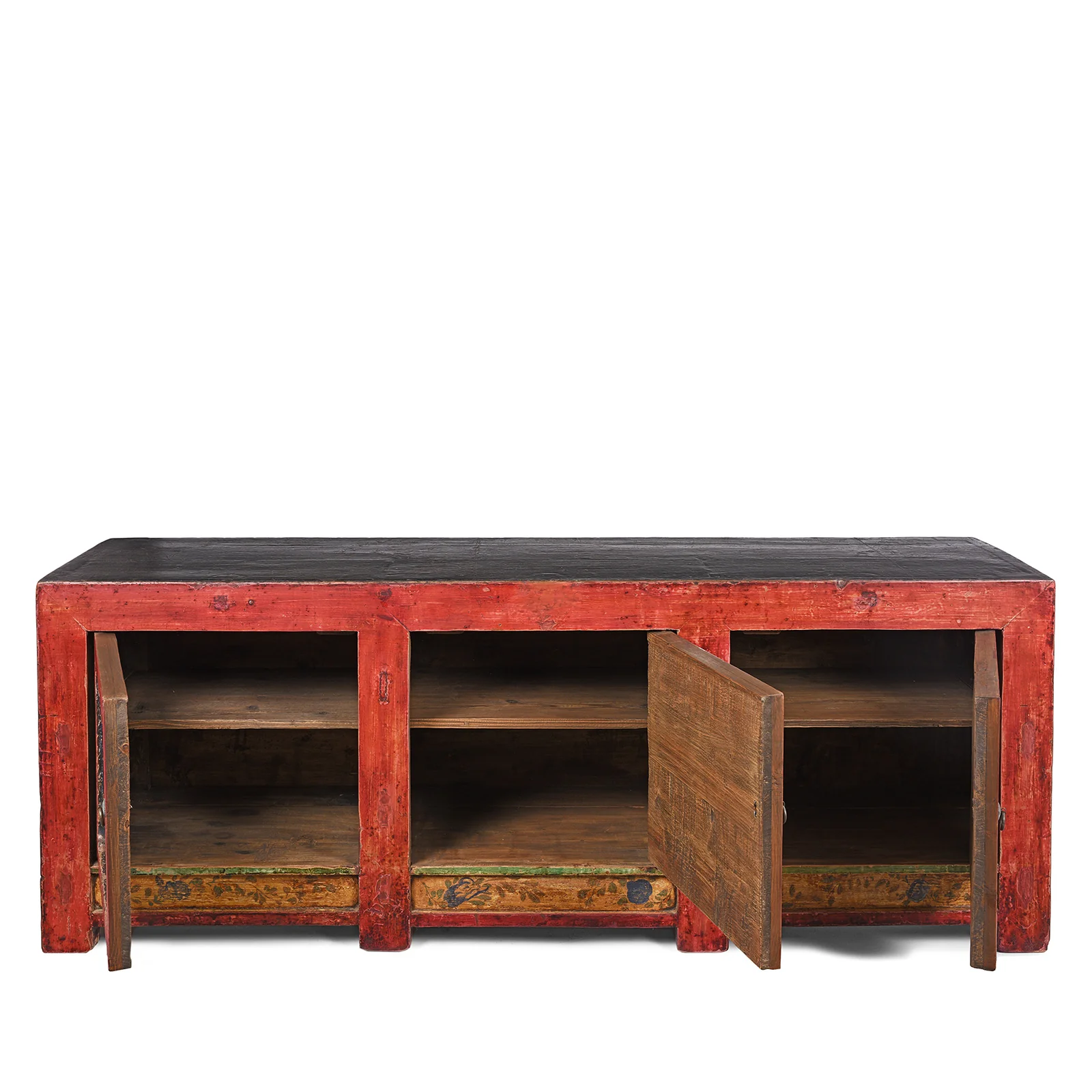Painted Sideboard From Gansu - Early 19thC - Image 4