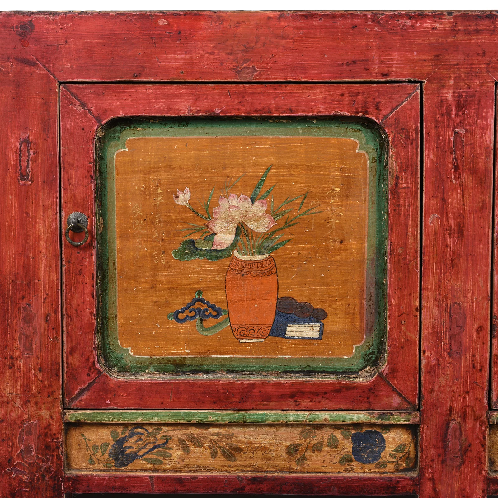 Painted Sideboard From Gansu - Early 19thC - Image 7