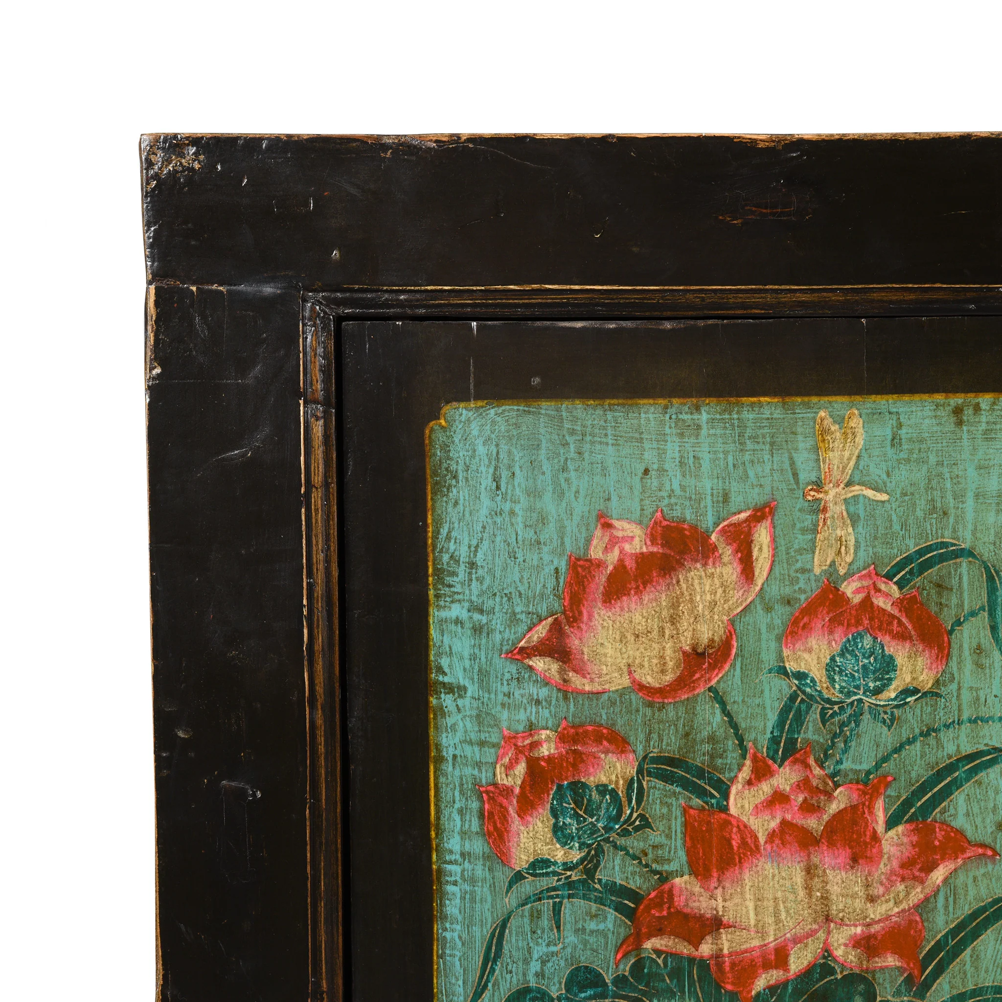 Painted Sideboard From Mongolia - Ca 1930's - Image 2