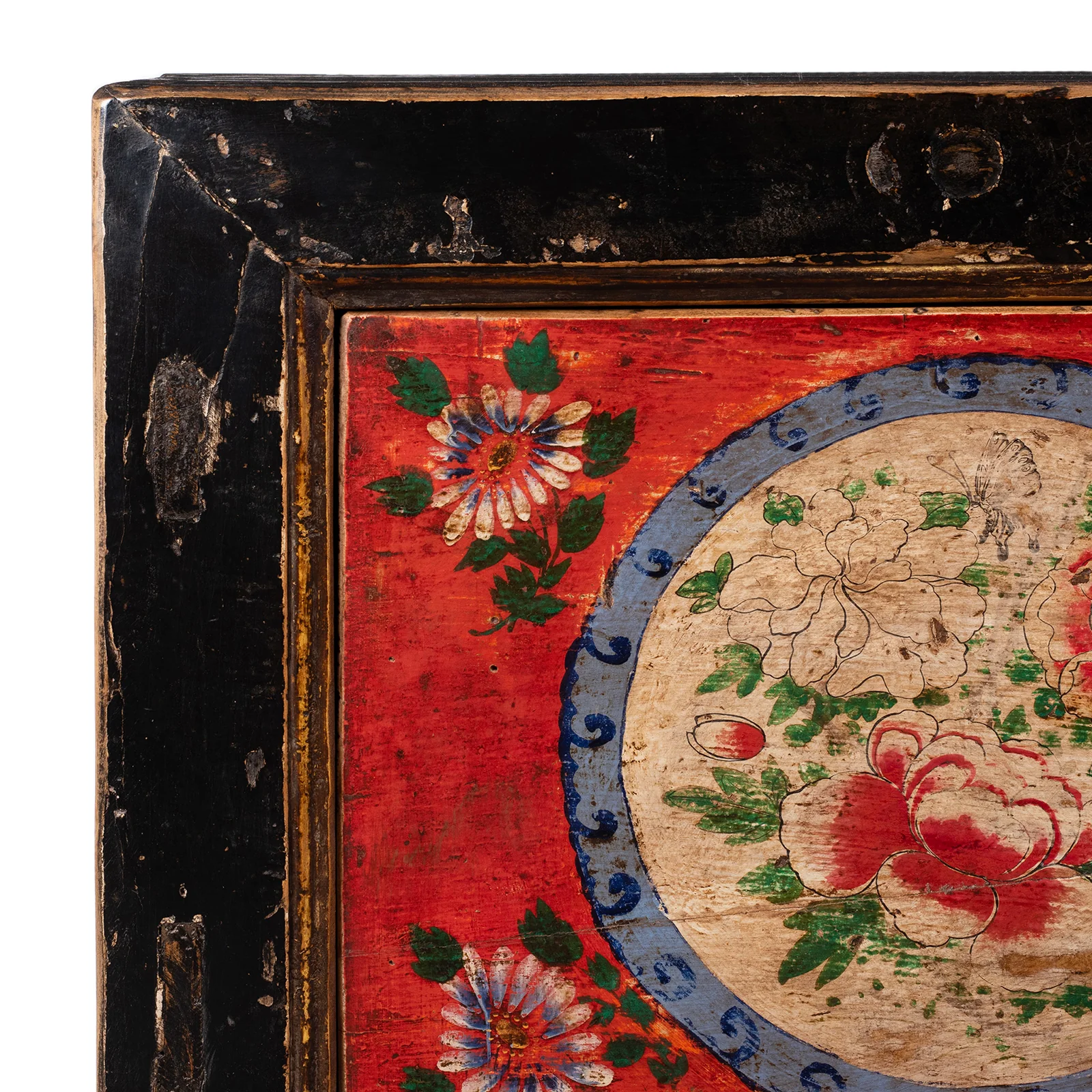 Painted Sideboard From Mongolia - 19th Century - Image 9