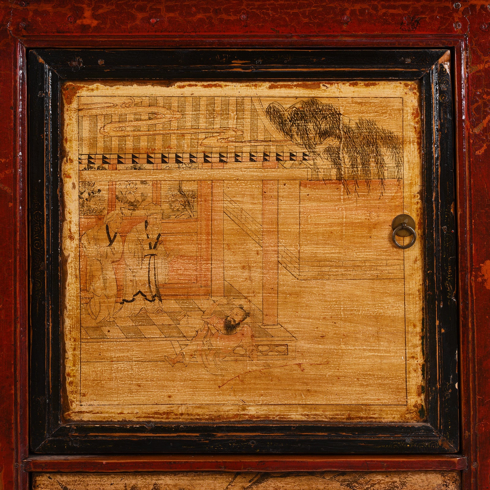 Painted Sideboard From Qinghai - 19th Century - Image 11