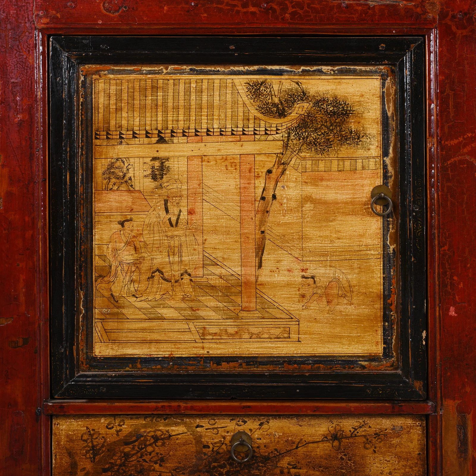 Painted Sideboard From Qinghai - 19th Century - Image 12