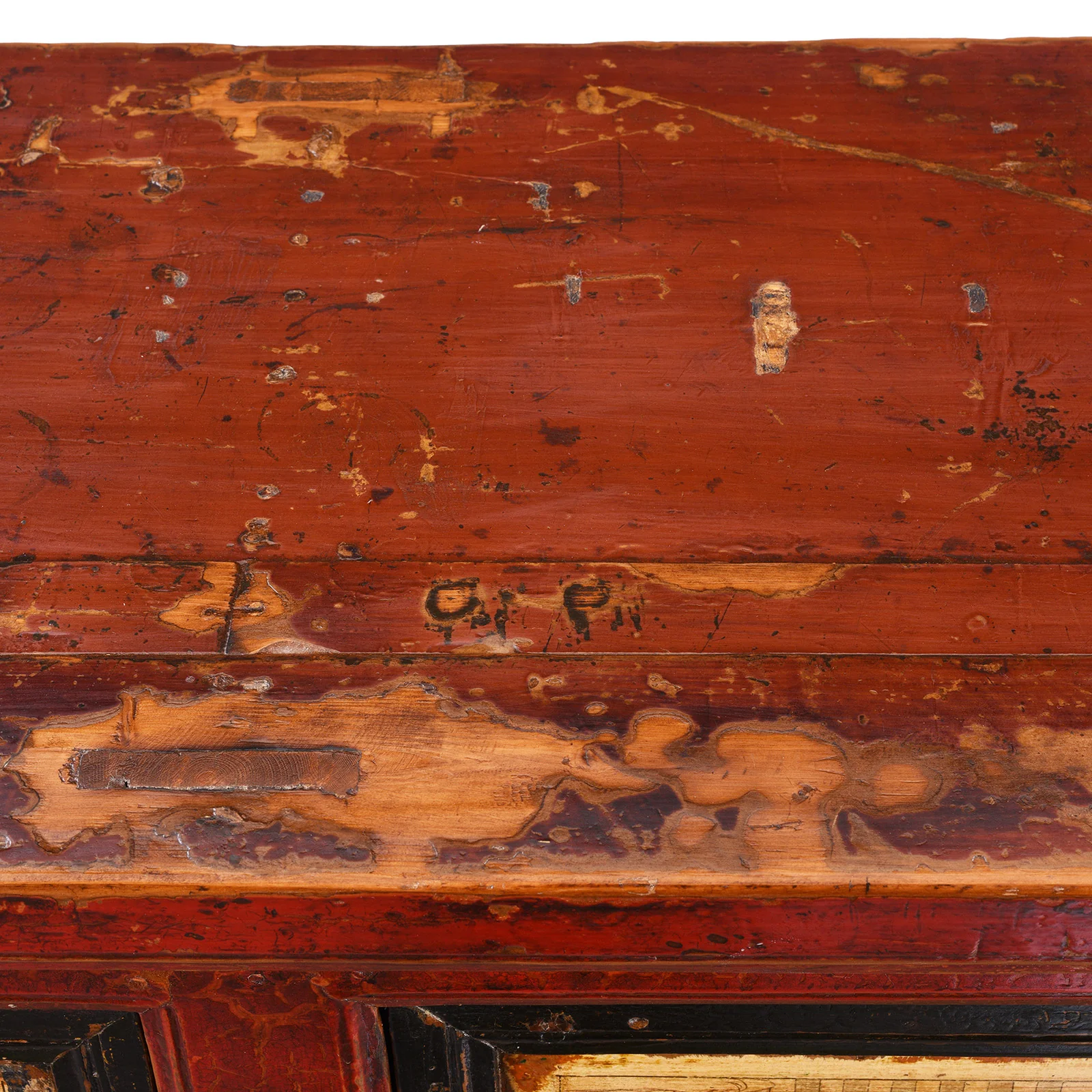 Painted Sideboard From Qinghai - 19th Century - Image 17