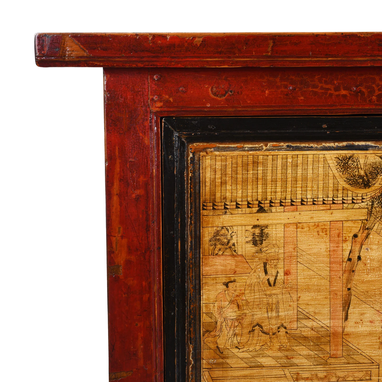 Painted Sideboard From Qinghai - 19th Century - Image 4