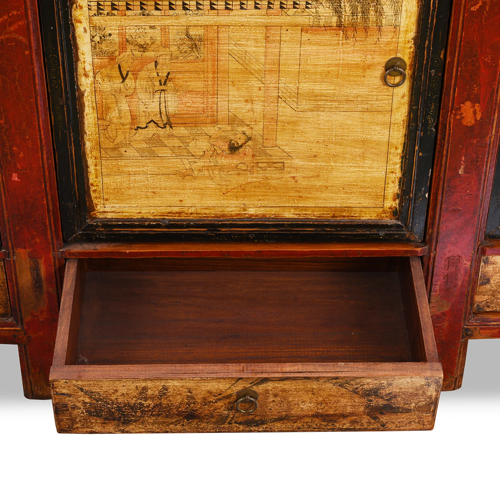 Painted Sideboard From Qinghai - 19th Century - Image 7