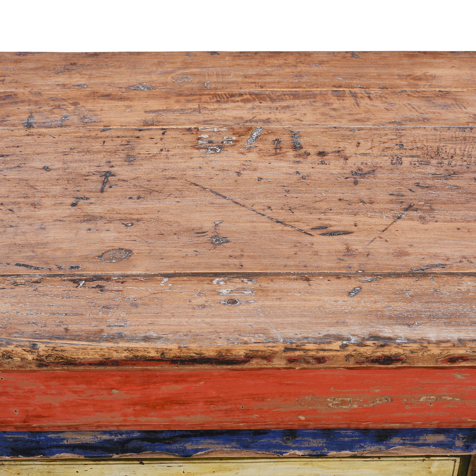 Painted Sideboard From Qinghai Province - 19th Century - Image 12