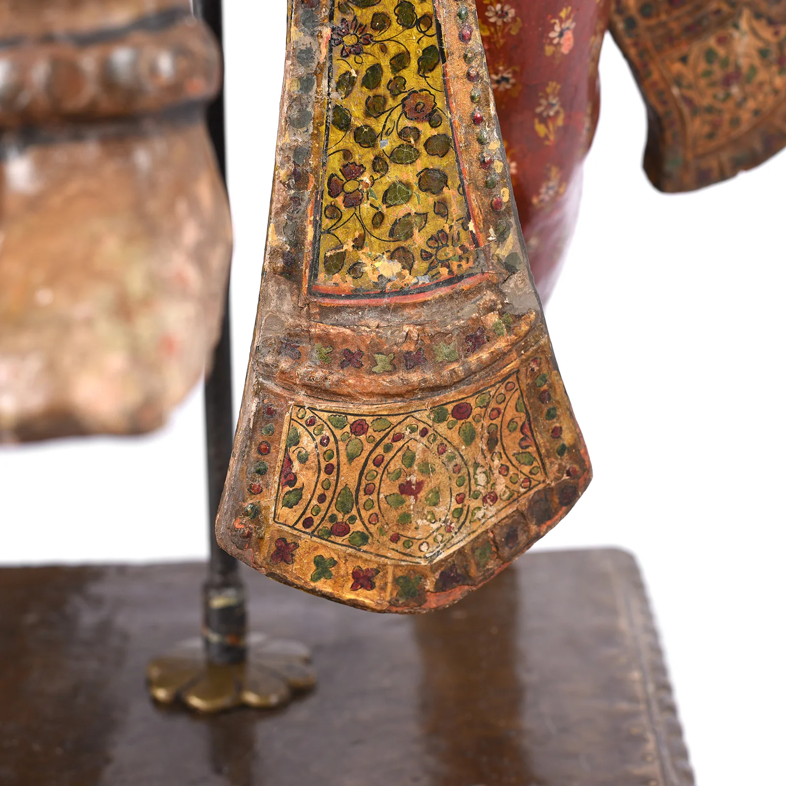 Painted South Indian Figure of Garuda - Late 19thC - Image 10